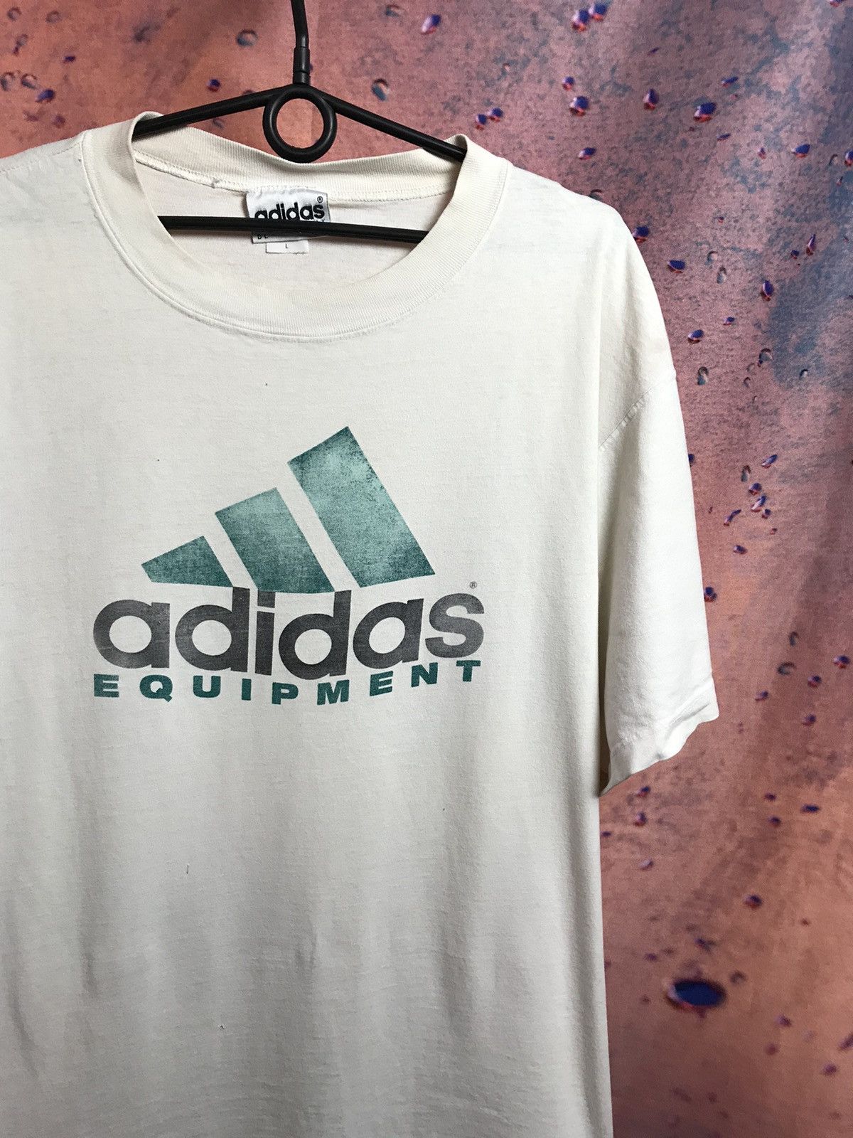 Adidas × Vintage Vintage Adidas Equipment streetwear tee Size US L / EU 52-54 / 3 - 1 Thumbnail