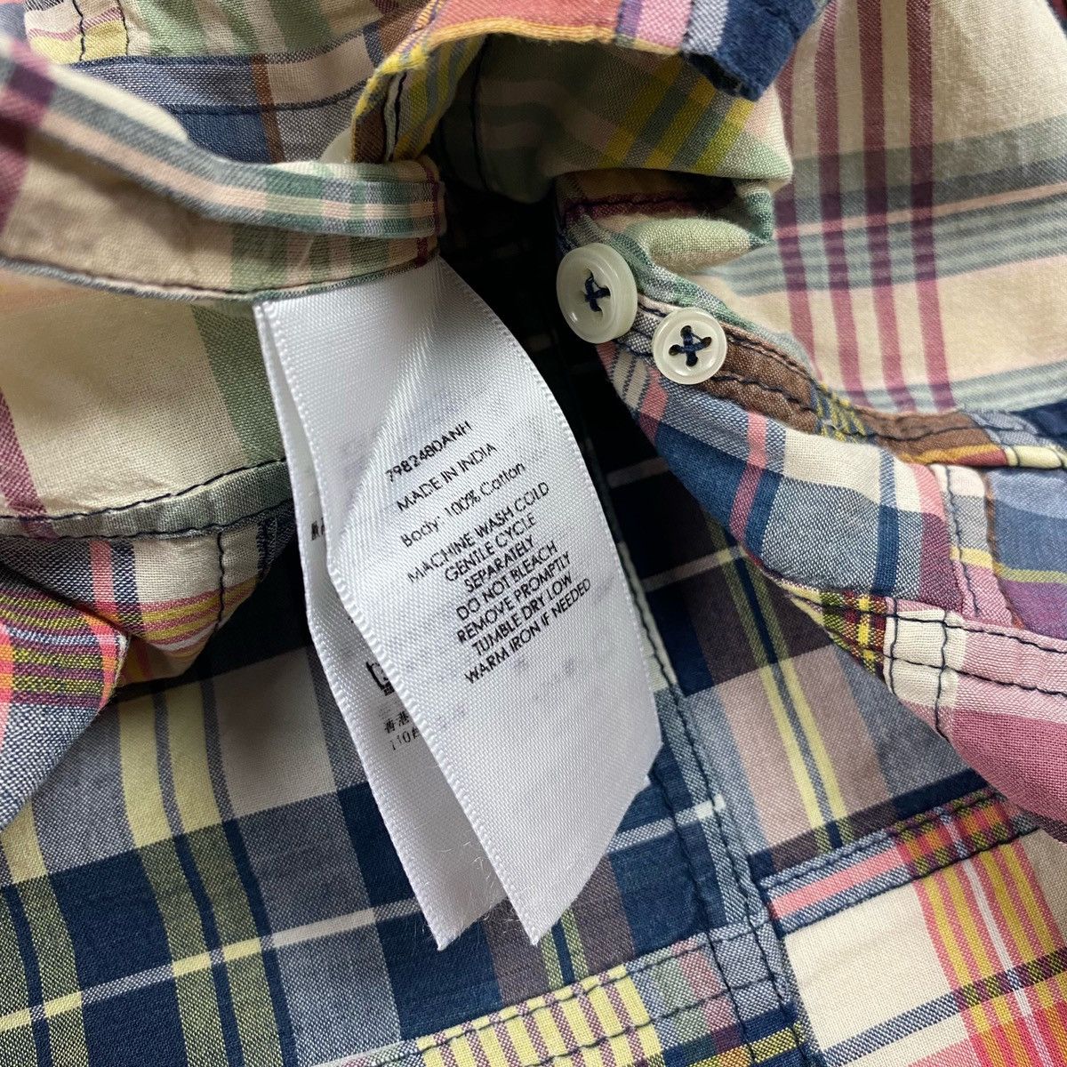 Polo Ralph Lauren × Vintage Vintage Polo Ralph Lauren Patchwork Short Sleeve Shirt Size US M / EU 48-50 / 2 - 10 Thumbnail