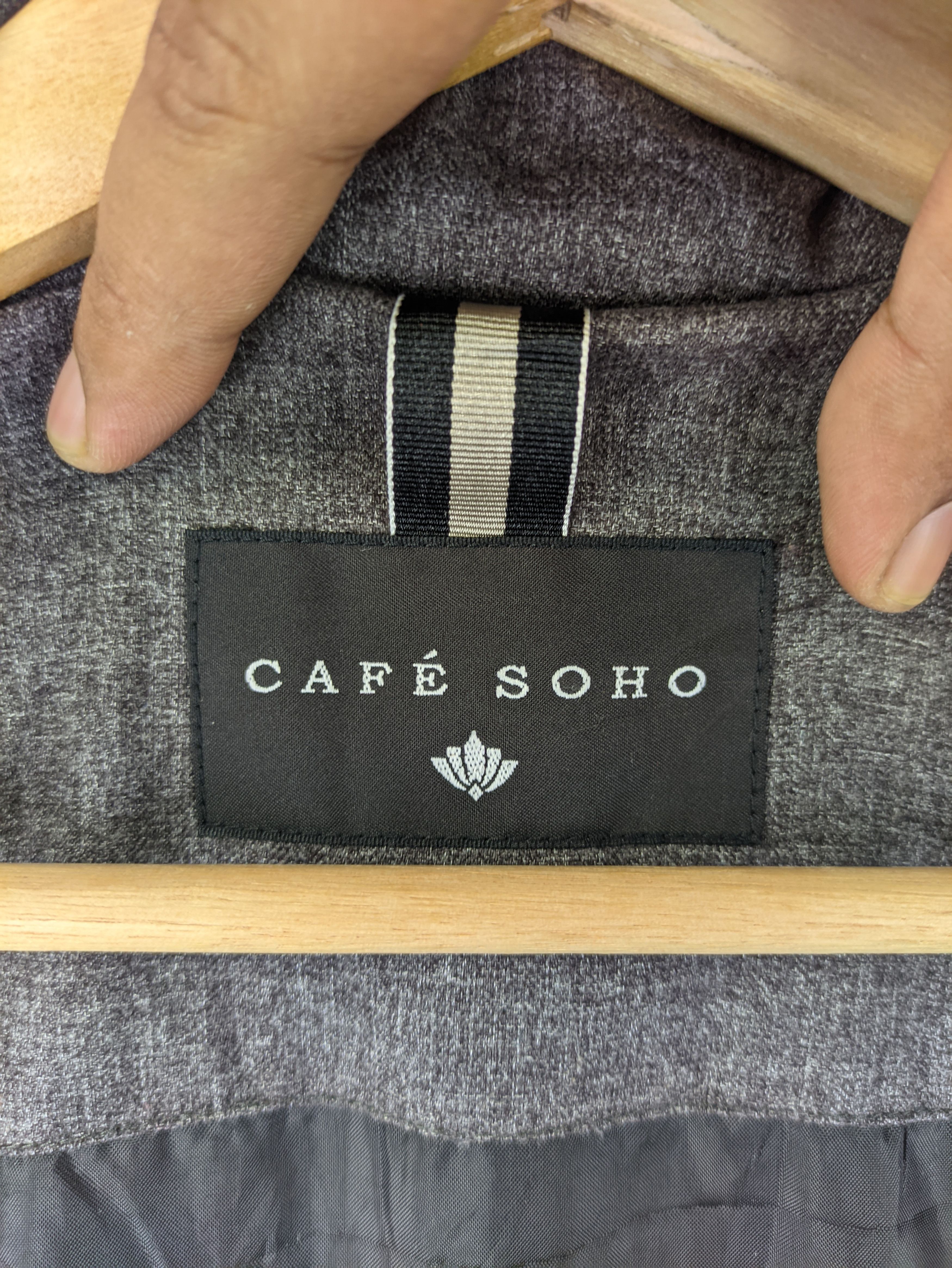 Japanese Brand Steals🔥Vintage Quilted Jacket by Cafe Soho Size US M / EU 48-50 / 2 - 3 Thumbnail
