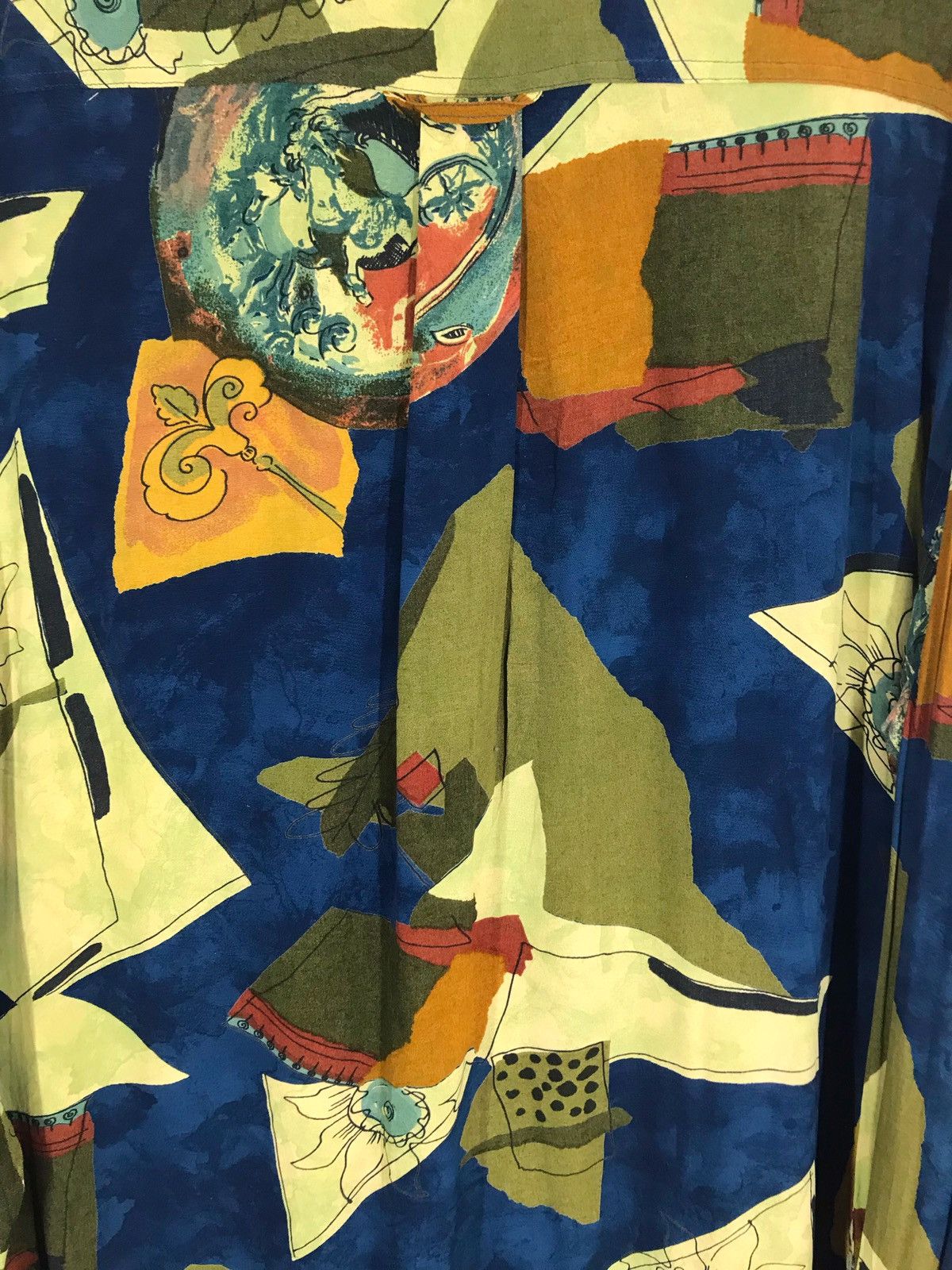 Renoma Rare Vintage UP RENOMA Oversize Oxfords Novelty Psychedelic Size US M / EU 48-50 / 2 - 9 Thumbnail