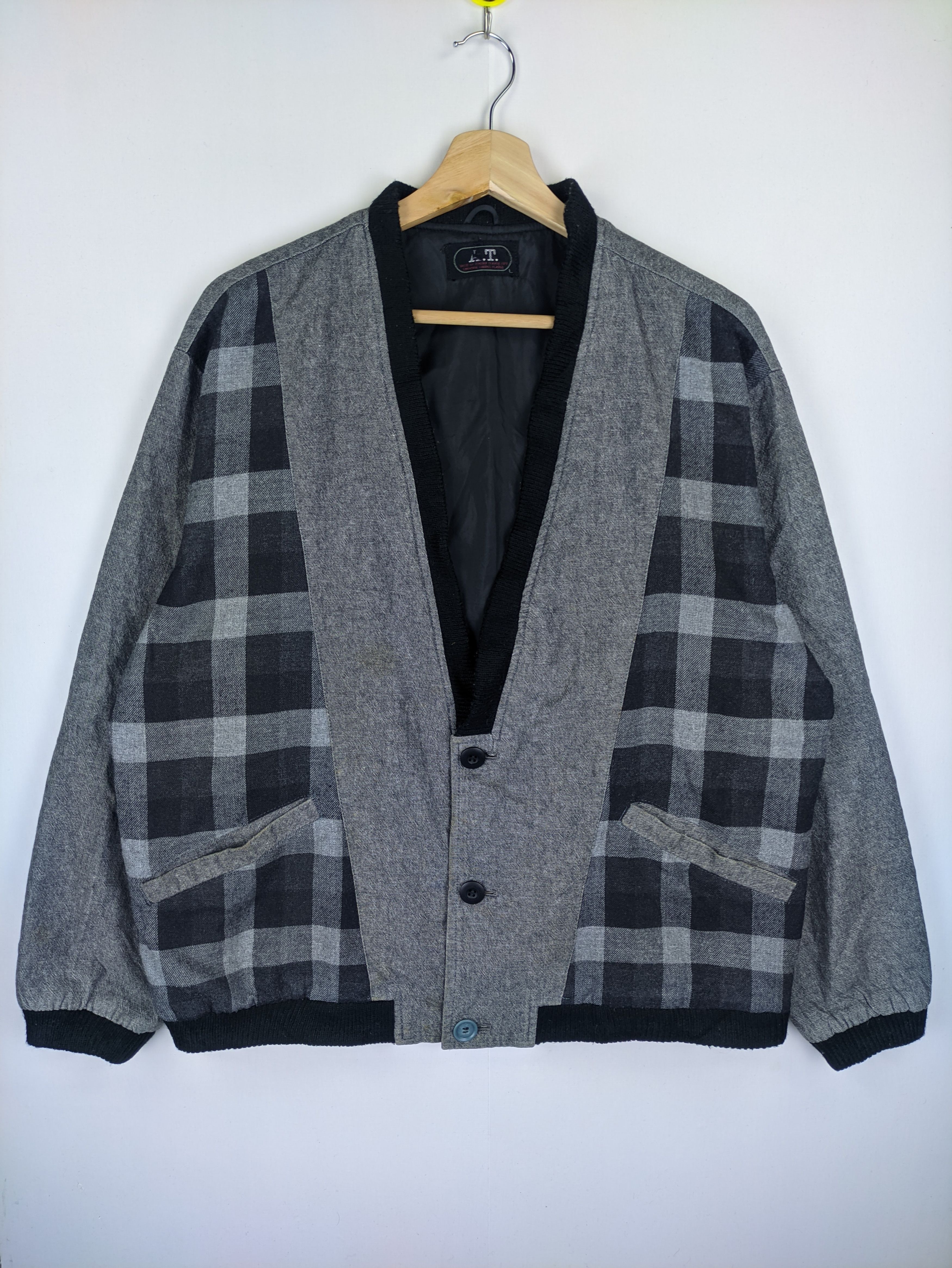 Japanese Brand Steals🔥Cardigan Jacket Sweater by A.T Size US L / EU 52-54 / 3 - 1 Thumbnail