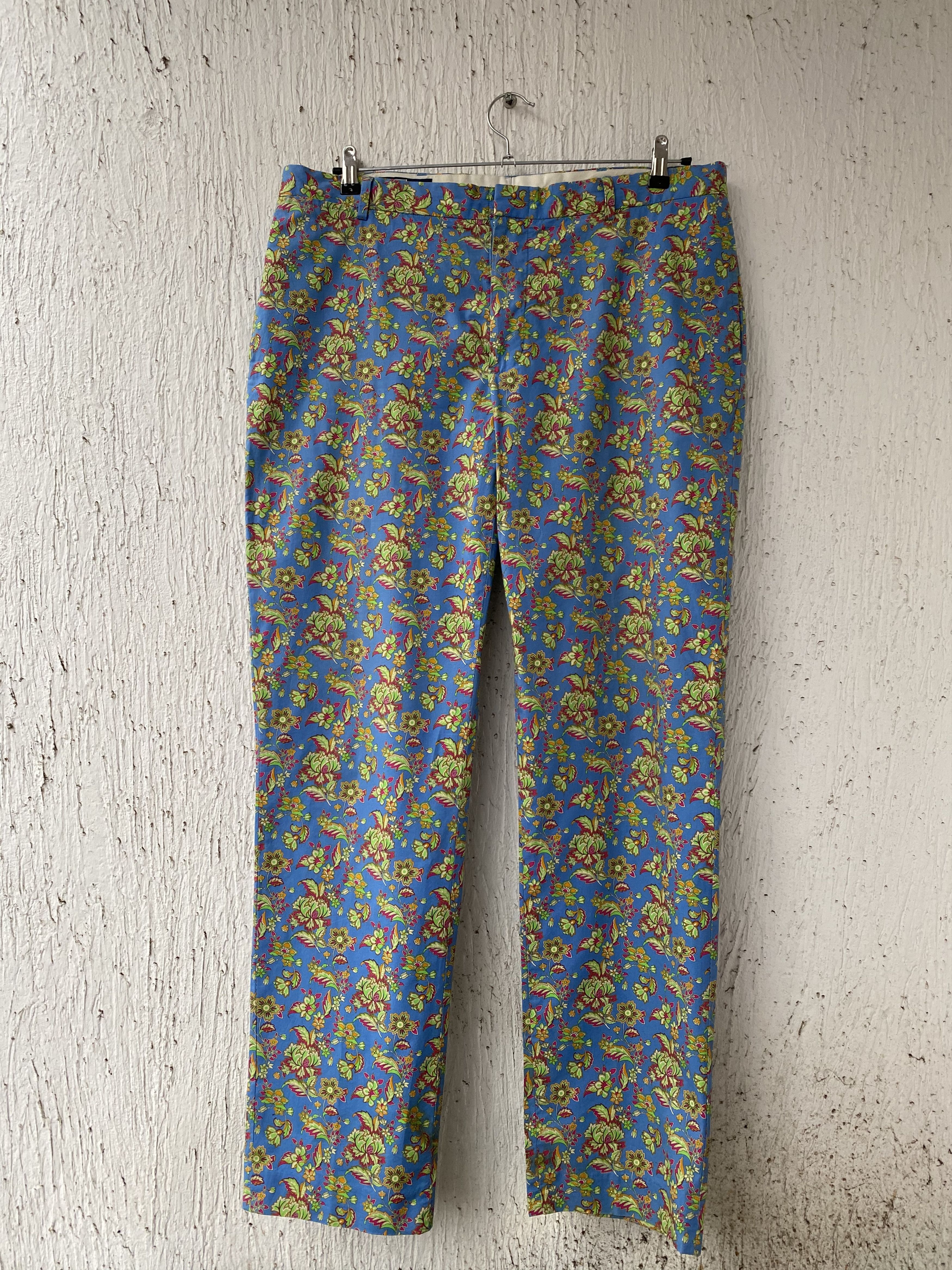 Polo Ralph Lauren Straight-fit Floral-print Pants Size US 36 / EU 52 - 1 Thumbnail