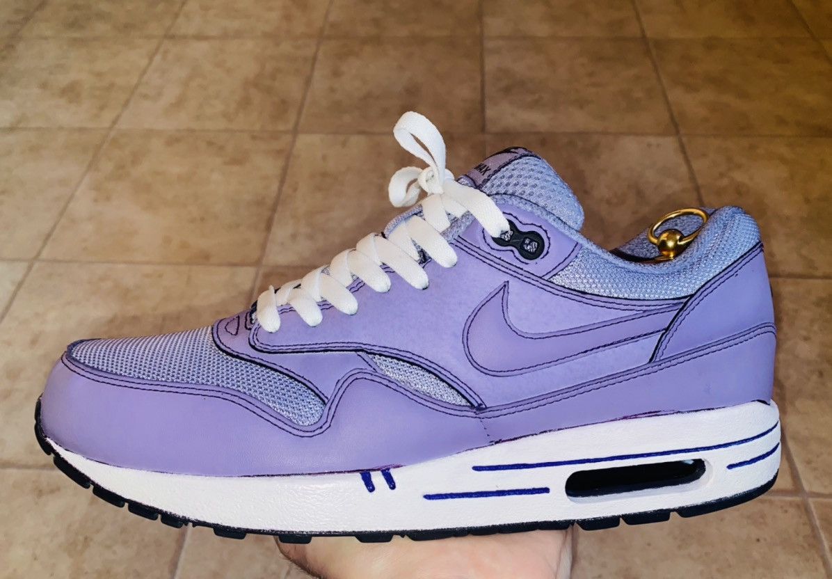 Nike × Patta × Purple NikeLab Air Max1 DipDye 2015 Tn Bw Atmos Parra ACG Size US 10.5 / EU 43-44 - 12 Thumbnail