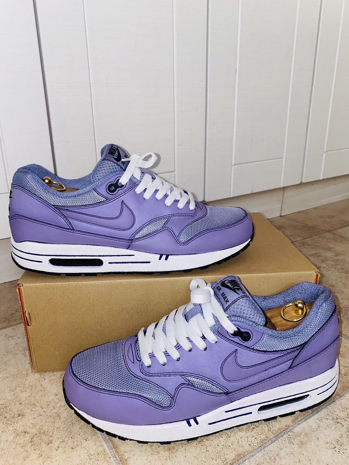 Nike × Patta × Purple NikeLab Air Max1 DipDye 2015 Tn Bw Atmos Parra ACG Size US 10.5 / EU 43-44 - 20 Thumbnail