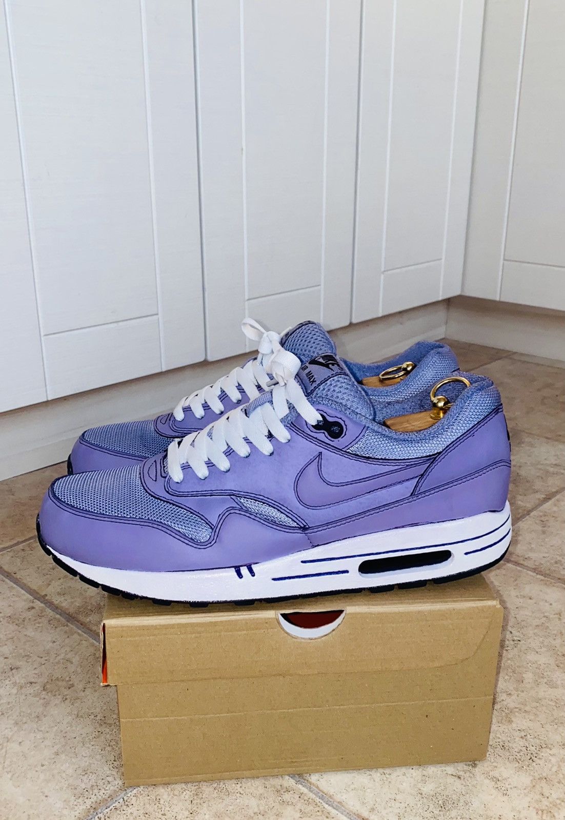 Nike × Patta × Purple NikeLab Air Max1 DipDye 2015 Tn Bw Atmos Parra ACG Size US 10.5 / EU 43-44 - 7 Thumbnail