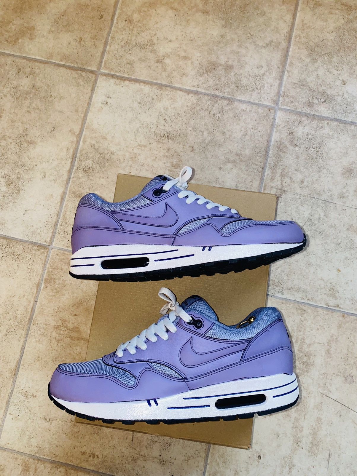 Nike × Patta × Purple NikeLab Air Max1 DipDye 2015 Tn Bw Atmos Parra ACG Size US 10.5 / EU 43-44 - 17 Thumbnail