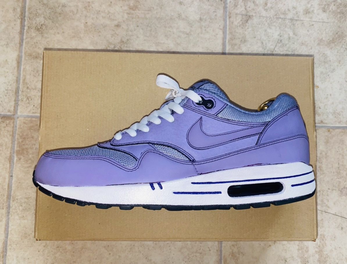 Nike × Patta × Purple NikeLab Air Max1 DipDye 2015 Tn Bw Atmos Parra ACG Size US 10.5 / EU 43-44 - 16 Thumbnail