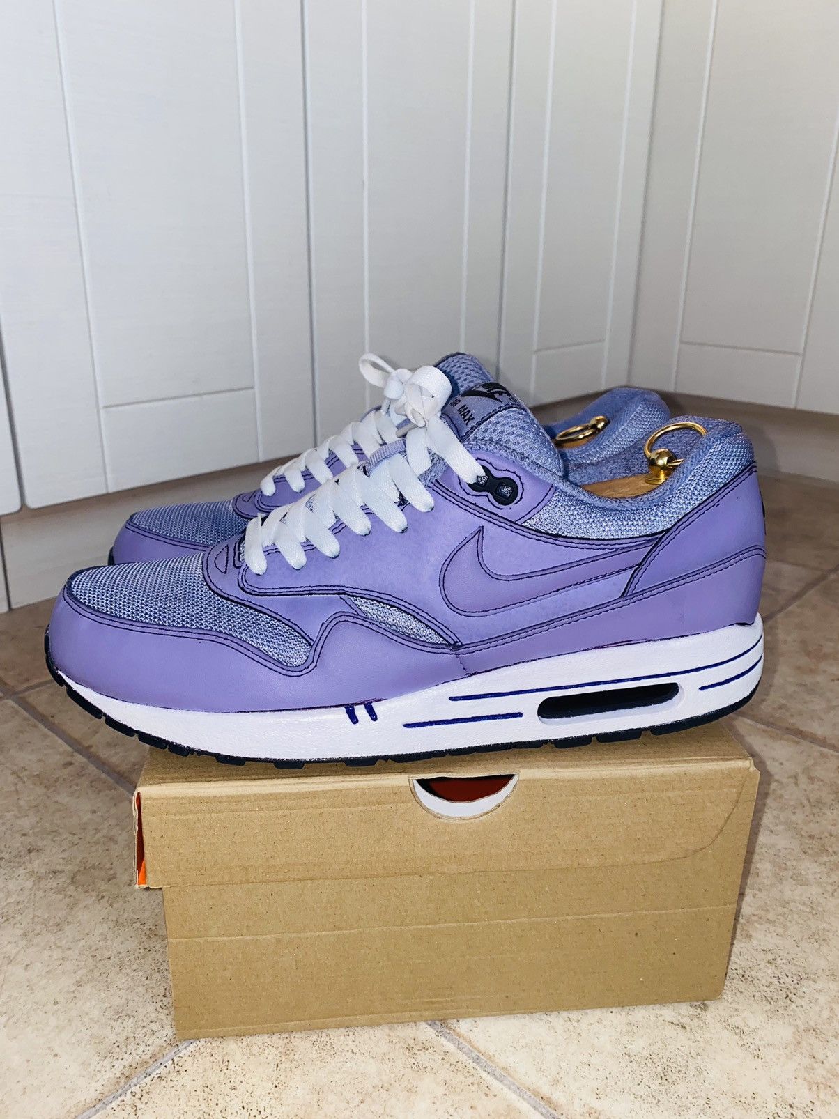 Nike × Patta × Purple NikeLab Air Max1 DipDye 2015 Tn Bw Atmos Parra ACG Size US 10.5 / EU 43-44 - 22 Thumbnail