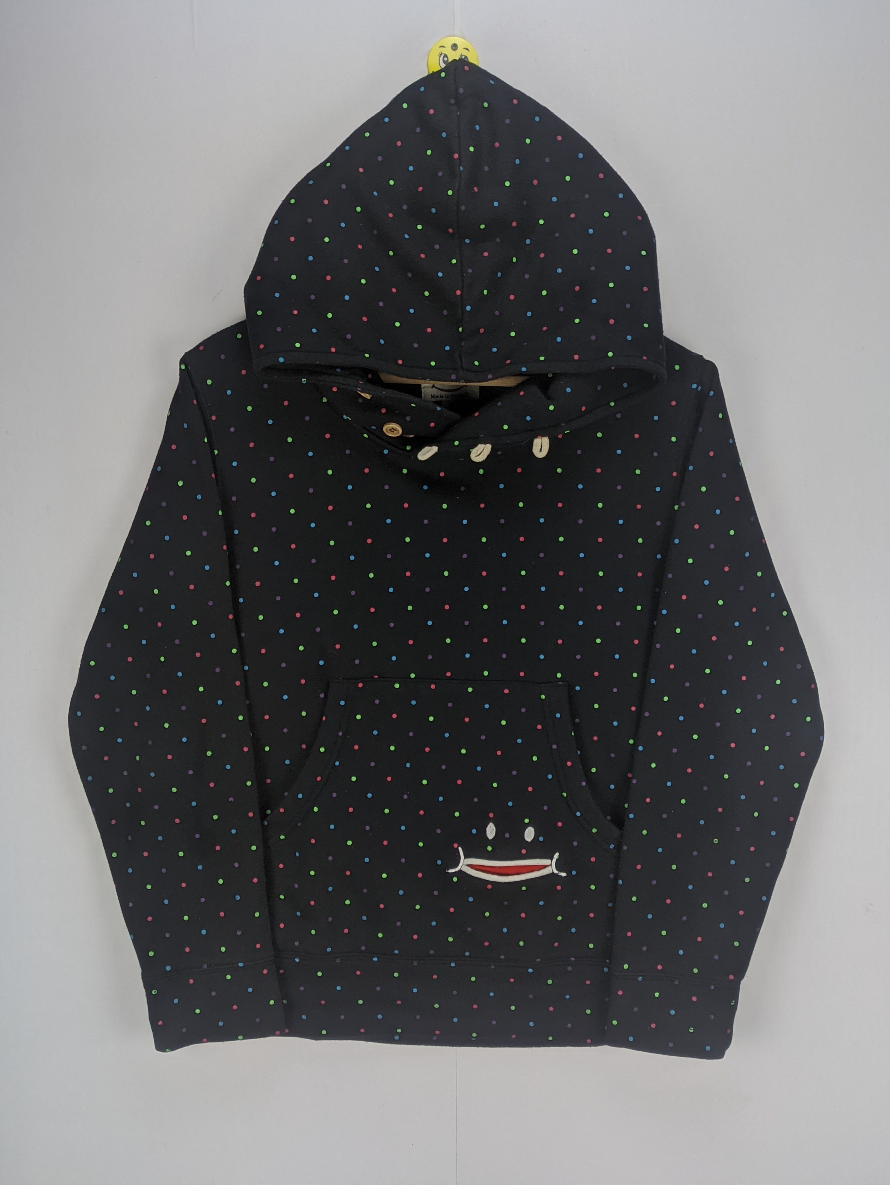 Japanese Brand Steals🔥Hoodie Up Smile Made In Smile Polka dot Size US M / EU 48-50 / 2 - 5 Thumbnail