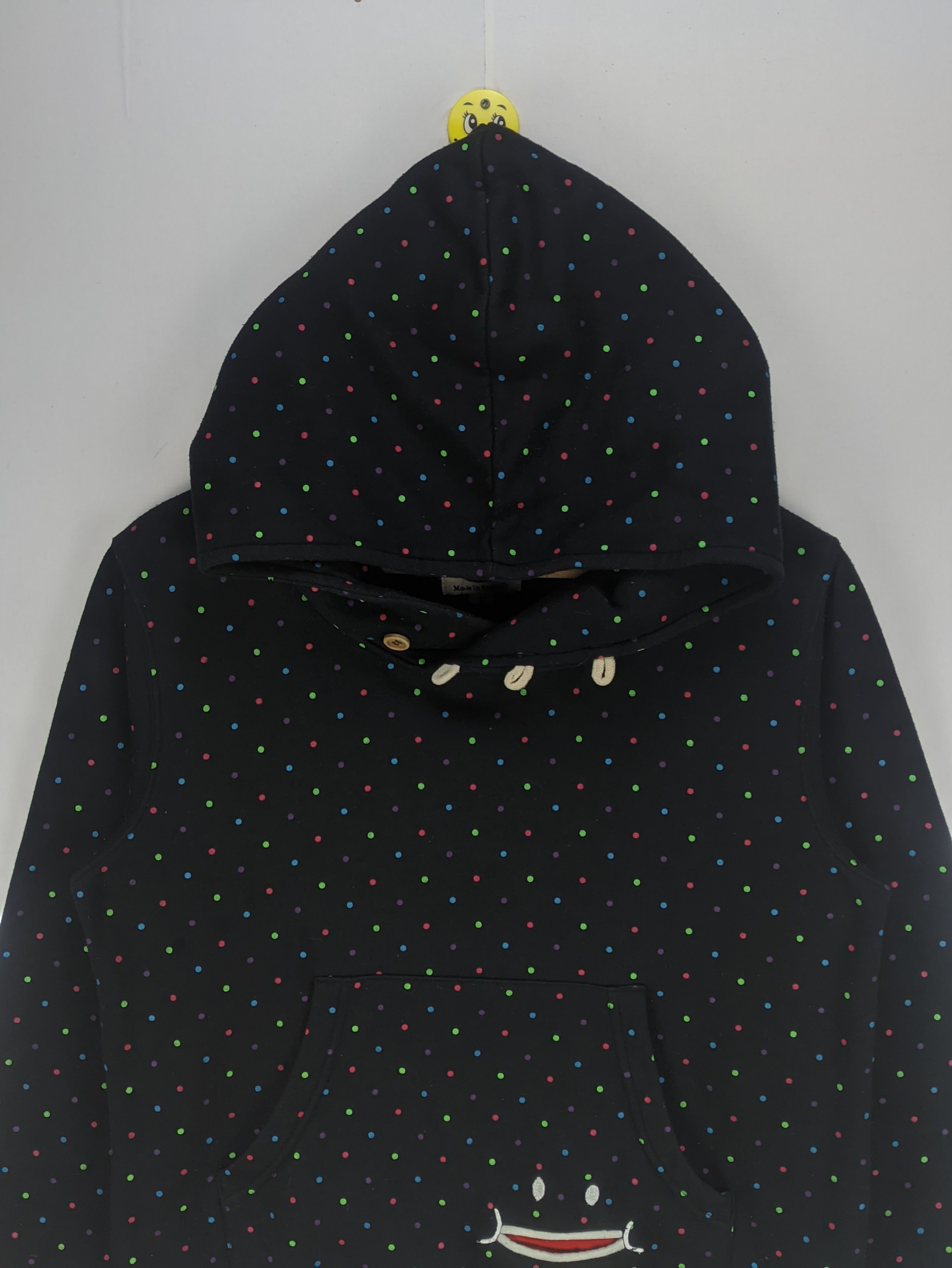Japanese Brand Steals🔥Hoodie Up Smile Made In Smile Polka dot Size US M / EU 48-50 / 2 - 7 Thumbnail