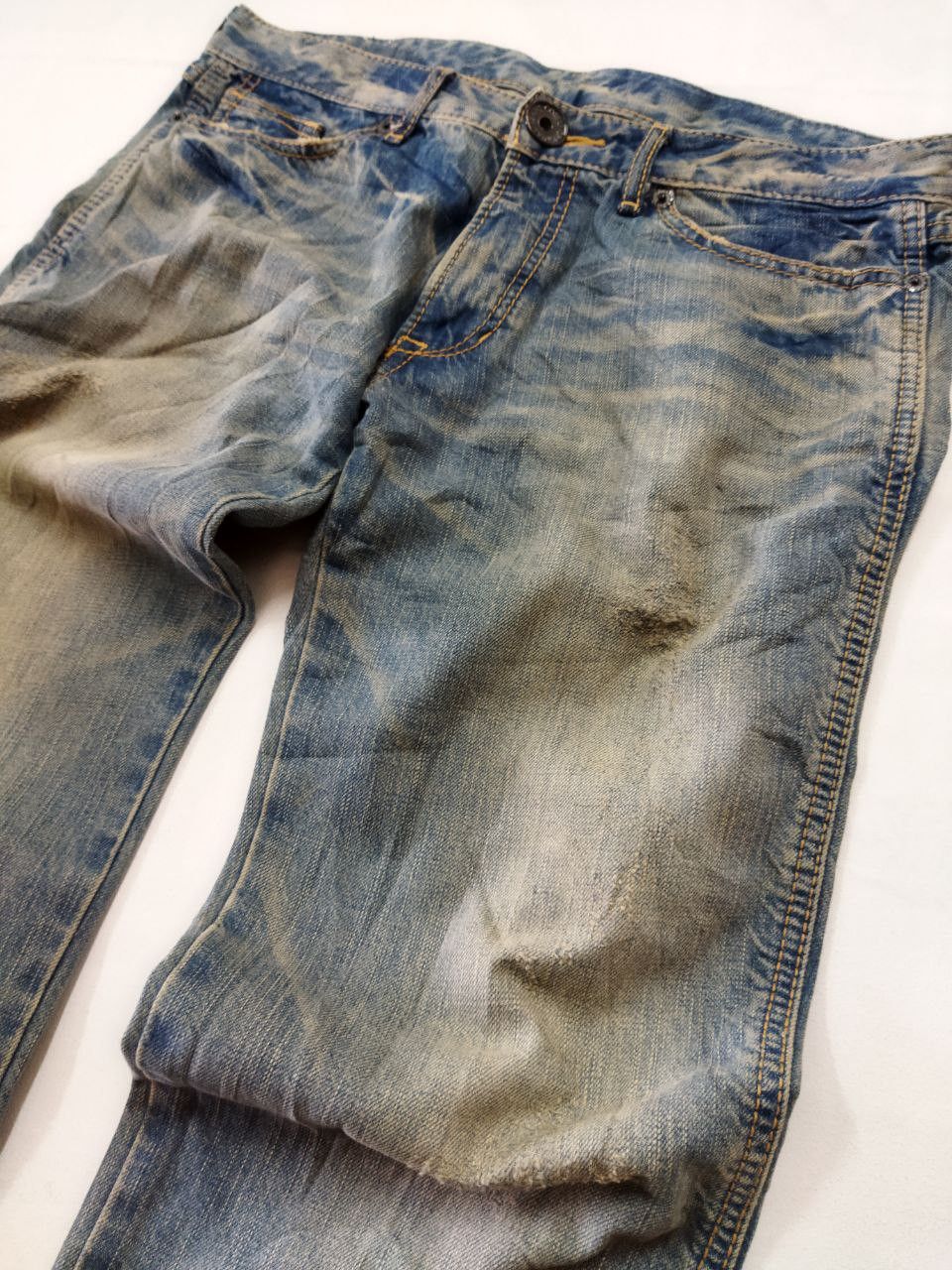 Japanese Brand Co & Lu Japan Embroidered Distressed Jeans Size US 28 / EU 44 - 11 Thumbnail