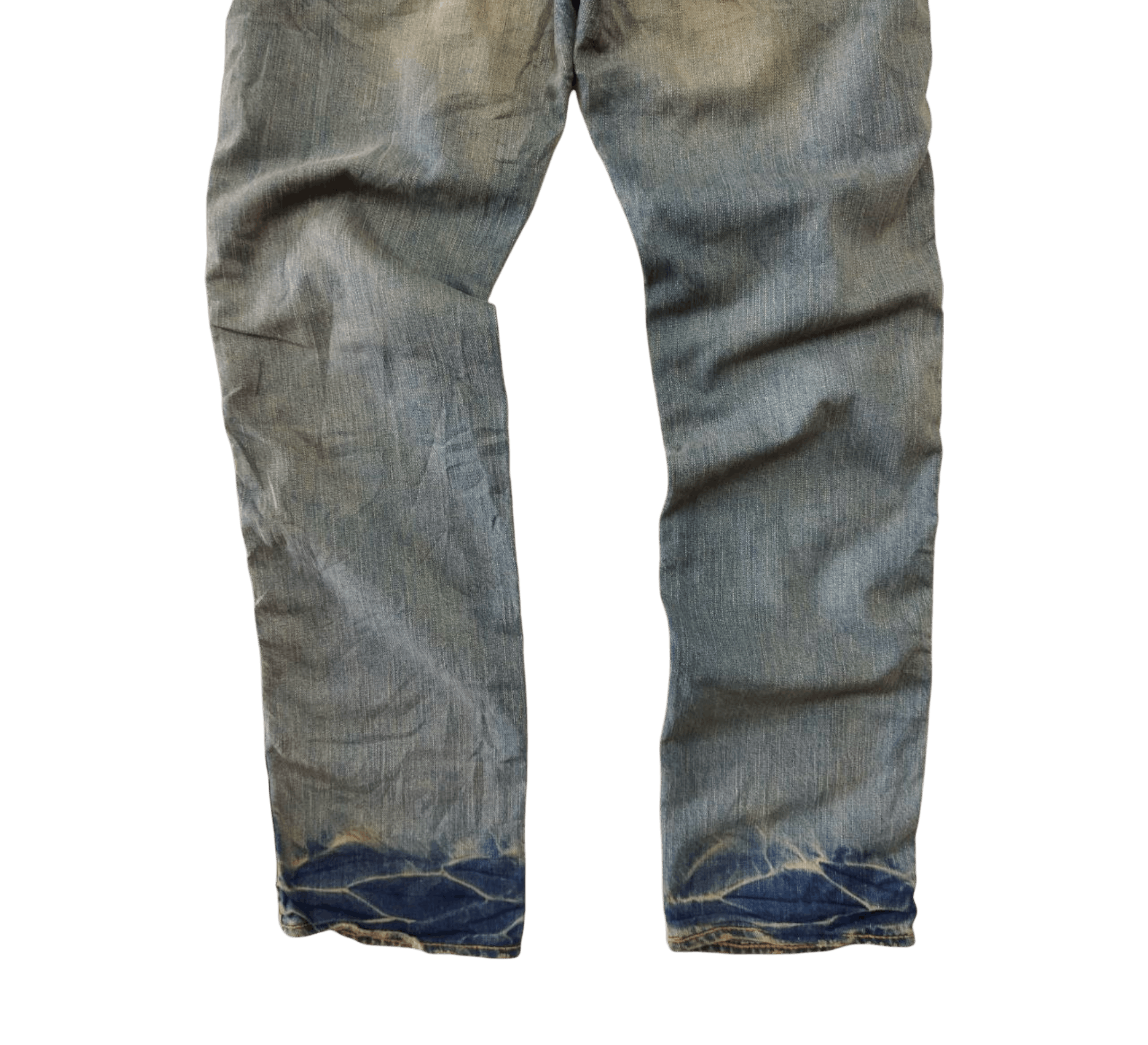 Japanese Brand Co & Lu Japan Embroidered Distressed Jeans Size US 28 / EU 44 - 3 Thumbnail