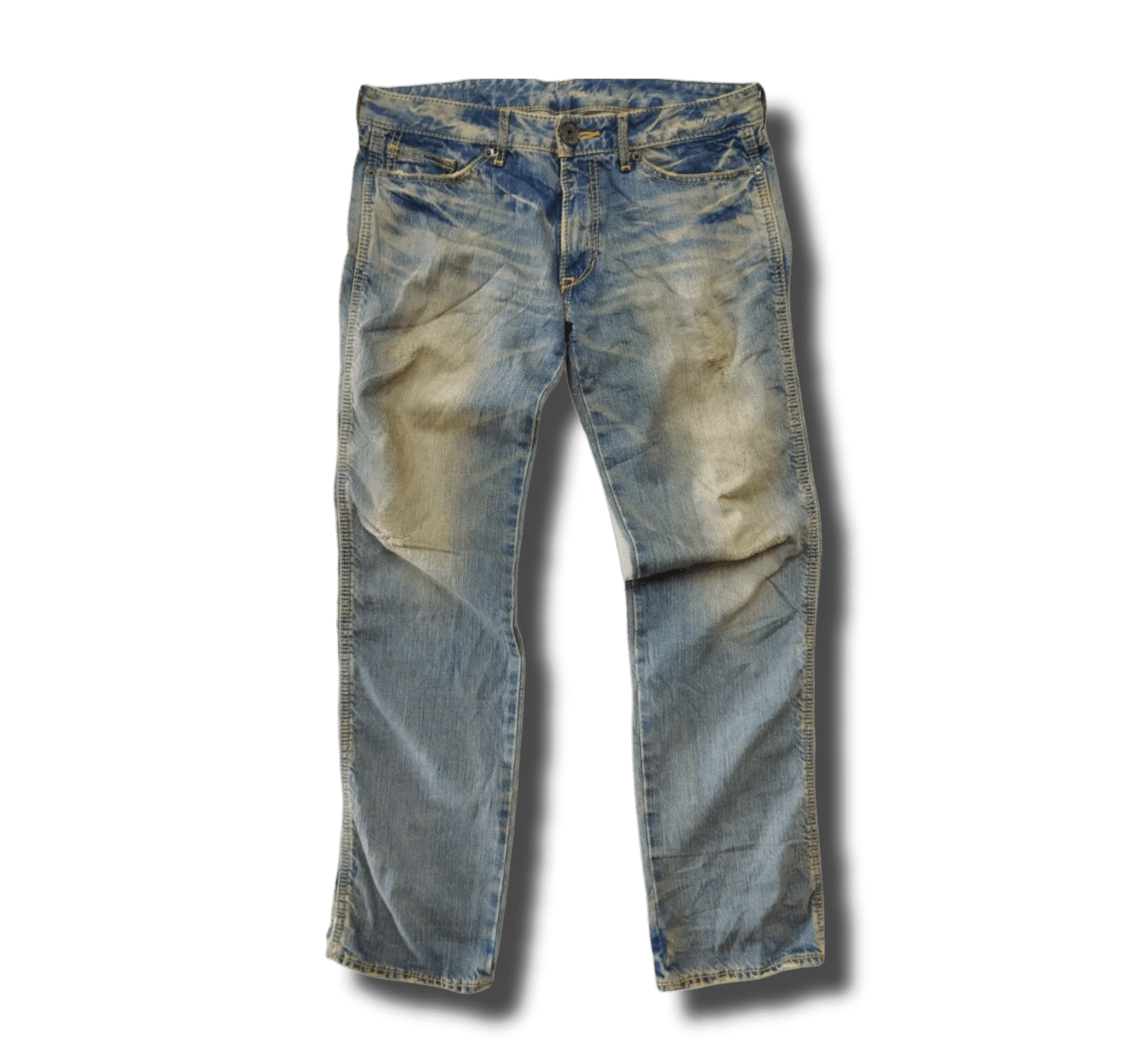 Japanese Brand Co & Lu Japan Embroidered Distressed Jeans Size US 28 / EU 44 - 4 Thumbnail