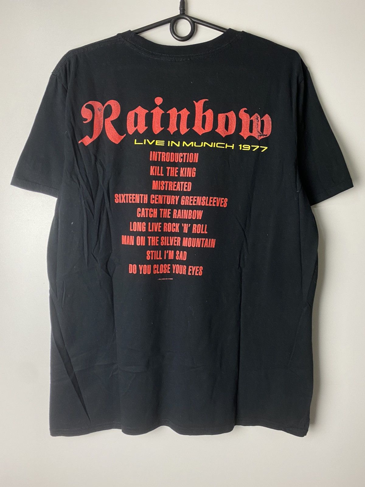 Vintage Rainbow live in Munich 1997 vintage t-shirts size L Size US L / EU 52-54 / 3 - 2 Thumbnail