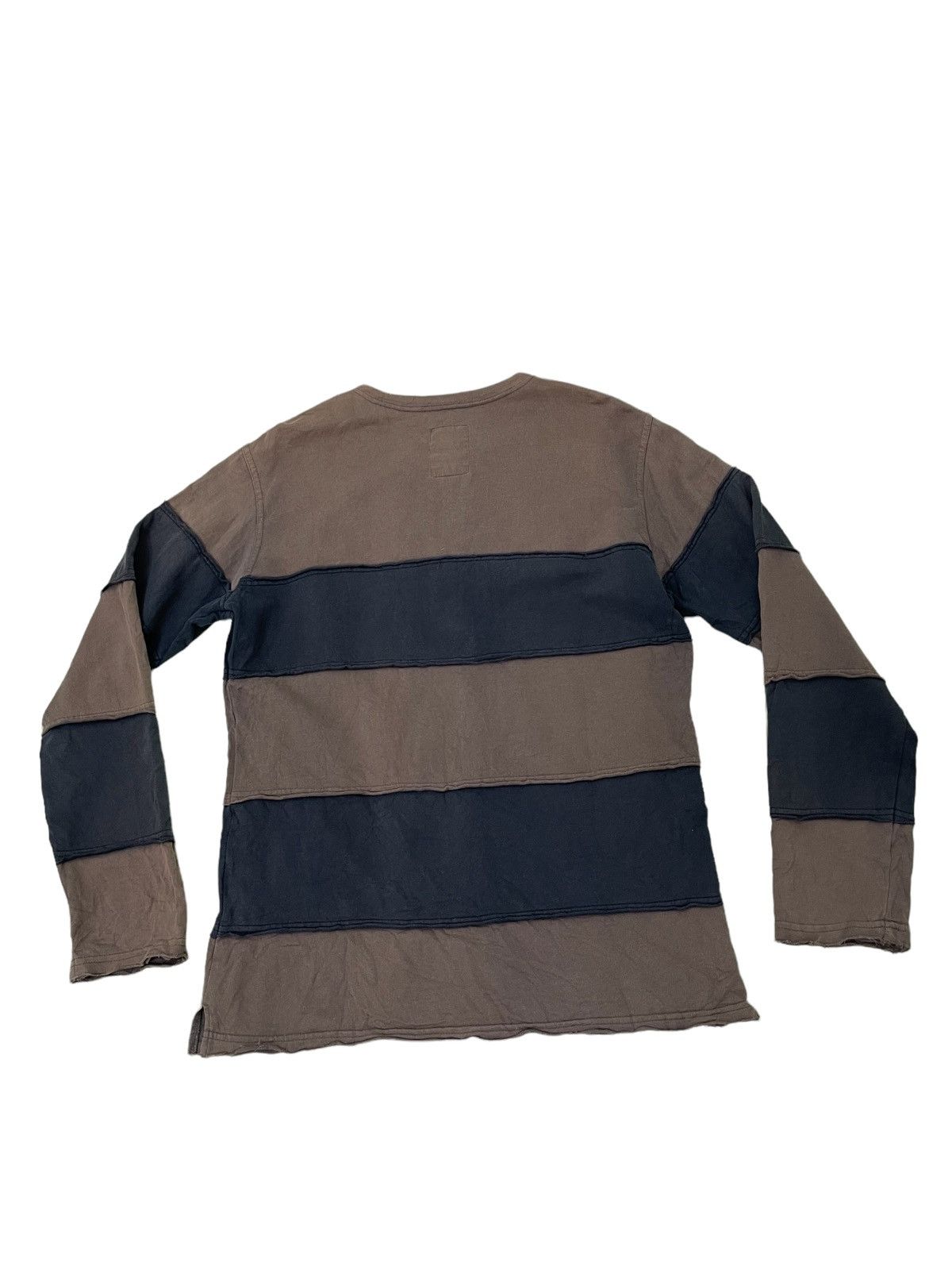 Japanese Brand Nicole Club for Men Hagi Shirt Border Striped 3🟩7 Size US M / EU 48-50 / 2 - 7 Thumbnail