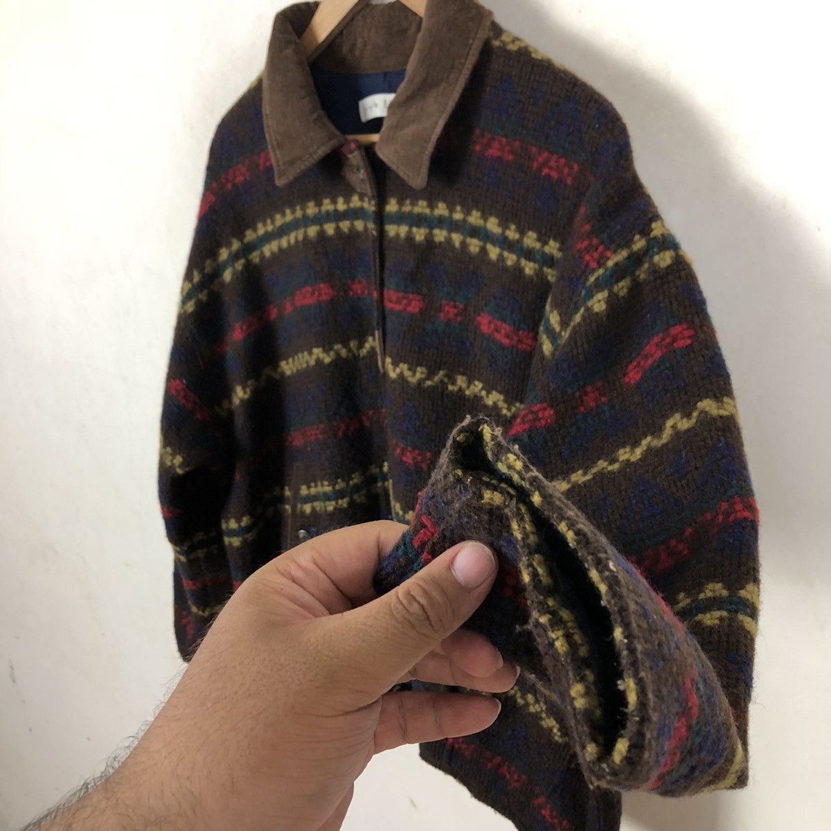 Japanese Brand VINTAGE SIMPLE LIFE NAVAJO DESIGN JACKET Size US M / EU 48-50 / 2 - 5 Thumbnail
