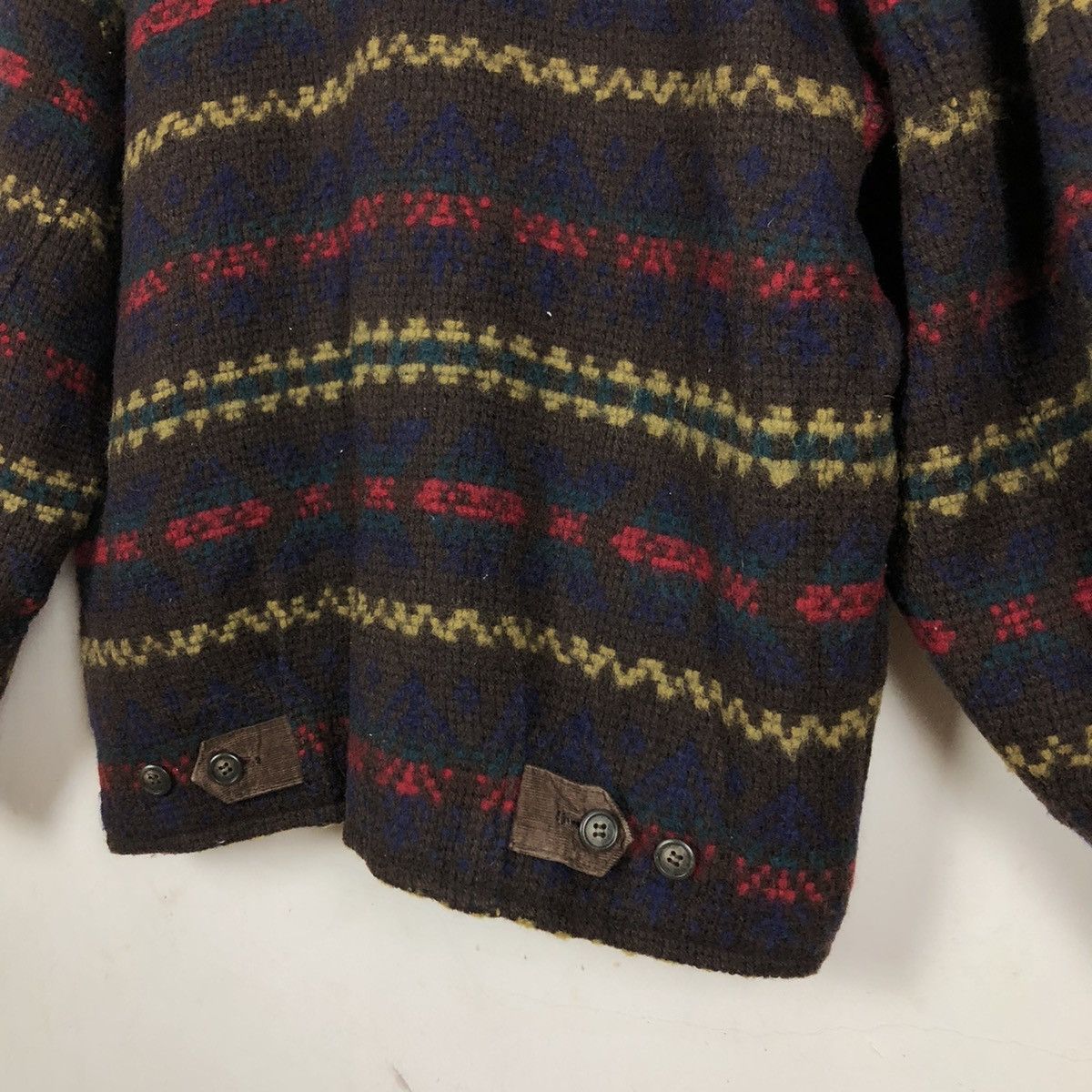 Japanese Brand VINTAGE SIMPLE LIFE NAVAJO DESIGN JACKET Size US M / EU 48-50 / 2 - 7 Thumbnail