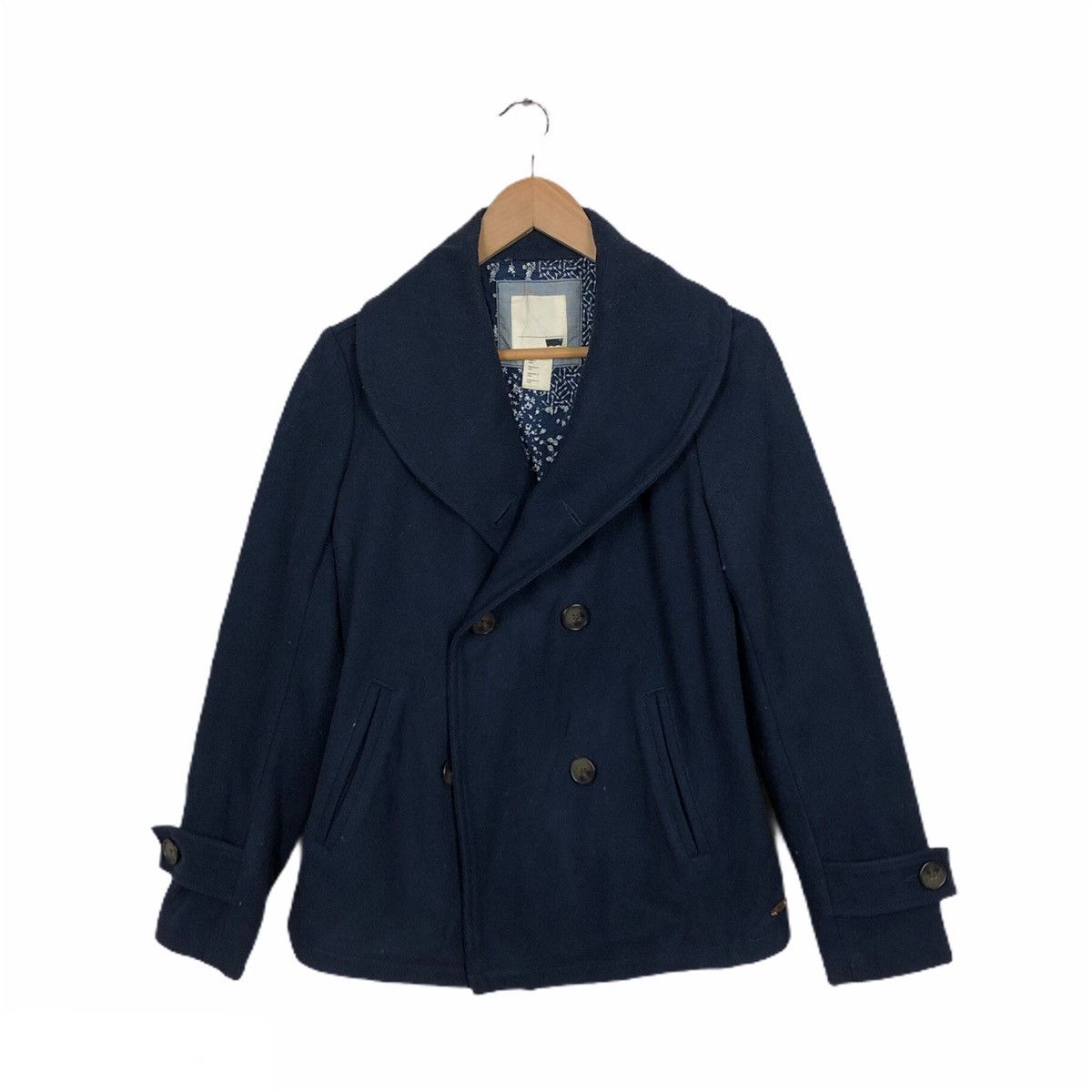 Levi's DOUBLE BREAST WOOL JACKET LEVI'S Size US S / EU 44-46 / 1 - 1 Thumbnail