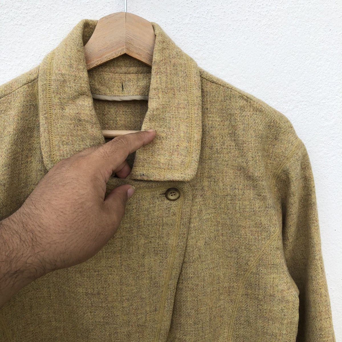 Japanese Brand VINTAGE BUTTON JACKET OPEN STAFF NICE DESIGN Size US M / EU 48-50 / 2 - 4 Thumbnail