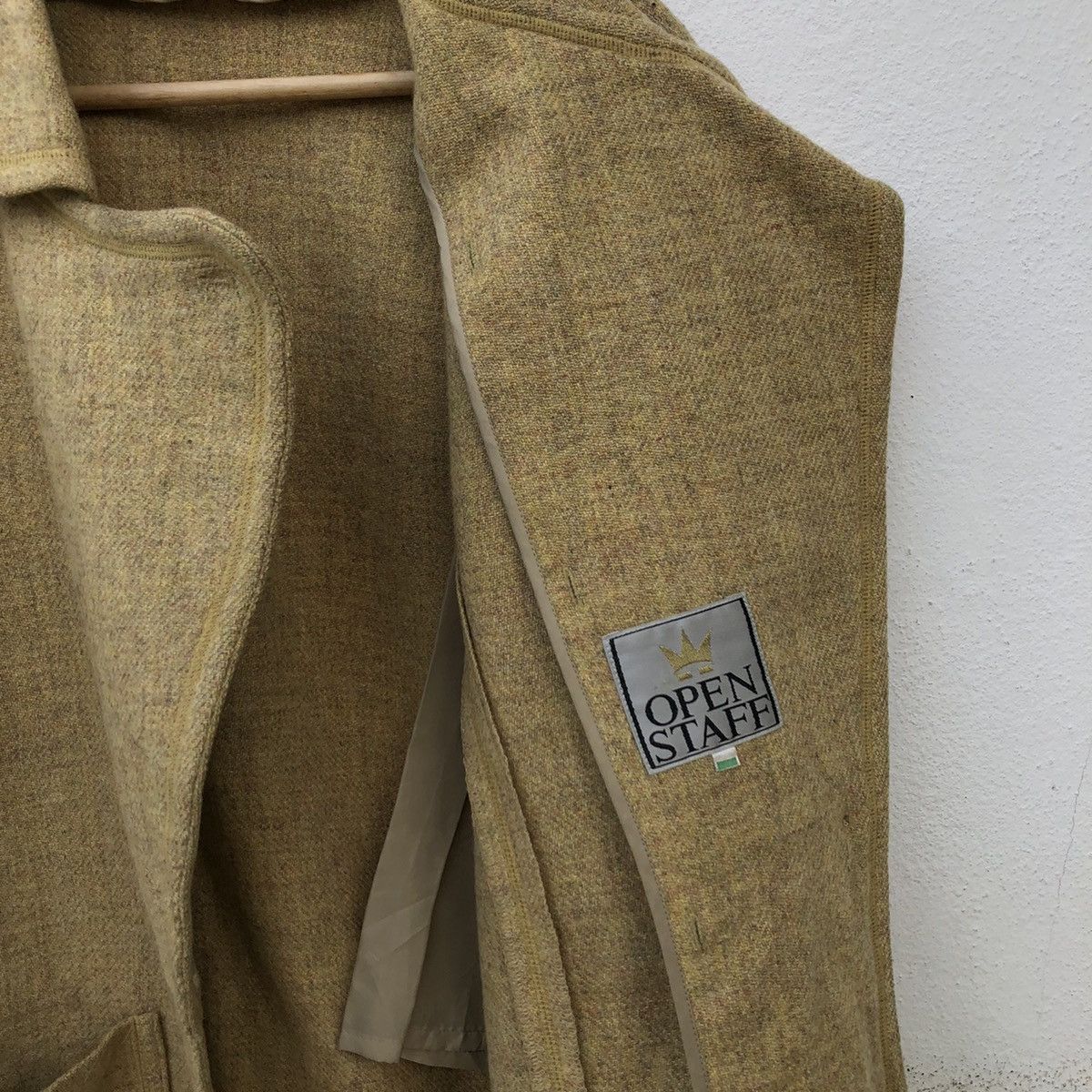 Japanese Brand VINTAGE BUTTON JACKET OPEN STAFF NICE DESIGN Size US M / EU 48-50 / 2 - 9 Thumbnail