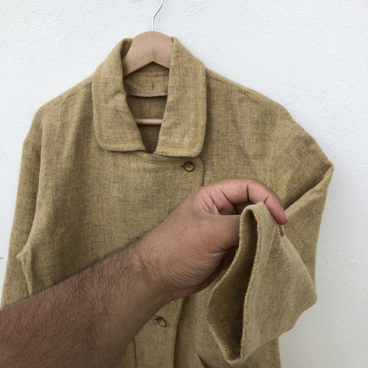 Japanese Brand VINTAGE BUTTON JACKET OPEN STAFF NICE DESIGN Size US M / EU 48-50 / 2 - 5 Thumbnail