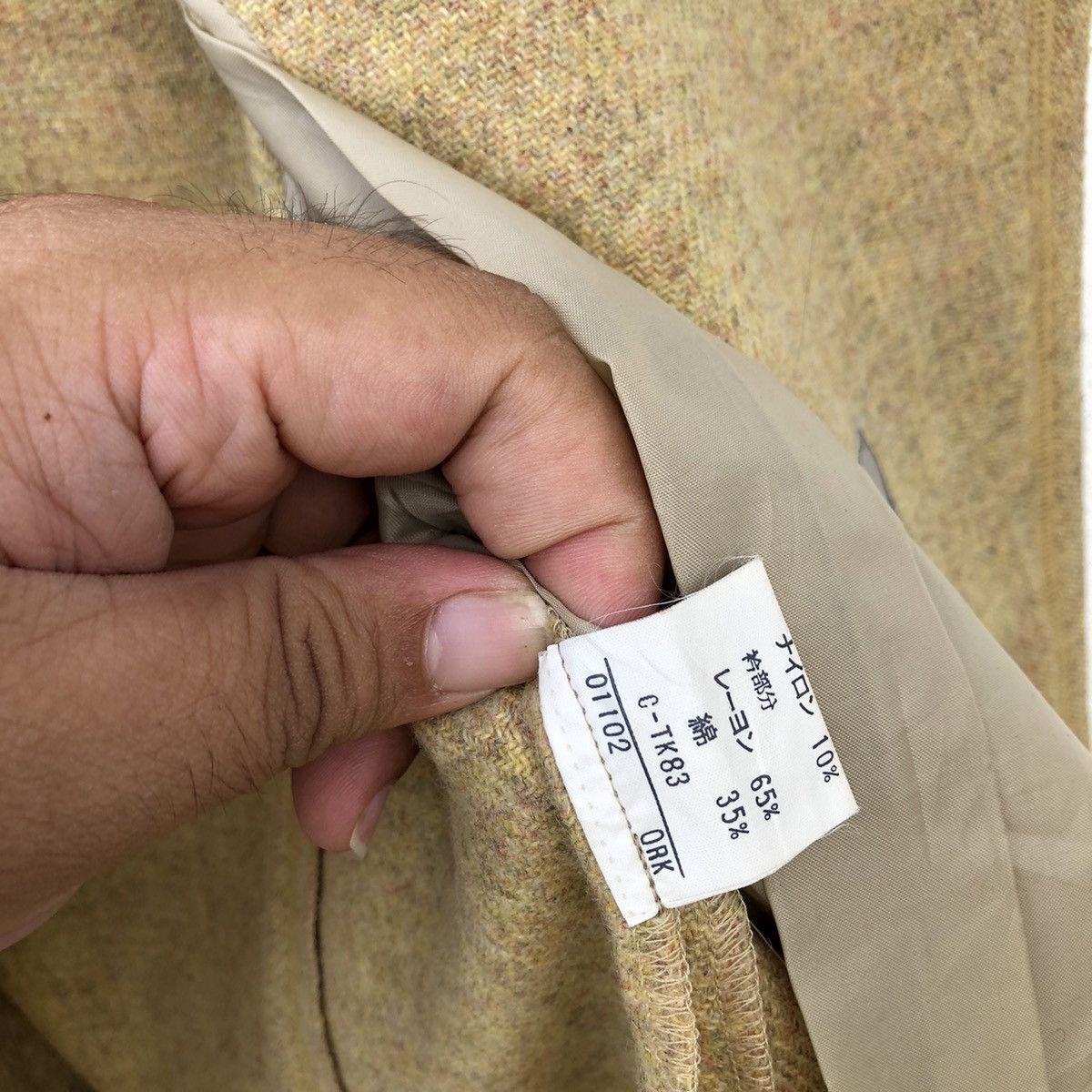 Japanese Brand VINTAGE BUTTON JACKET OPEN STAFF NICE DESIGN Size US M / EU 48-50 / 2 - 11 Thumbnail