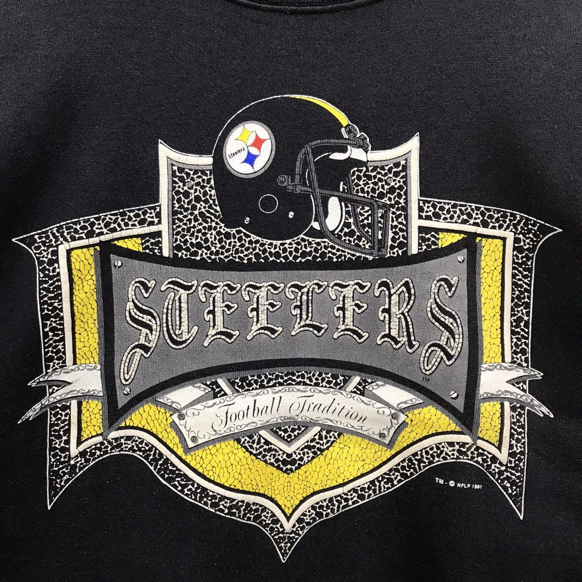 NFL × Vintage Rare!! Vintage NFL Pittsburgh Steelers Sweatshirts Size US XL / EU 56 / 4 - 8 Thumbnail