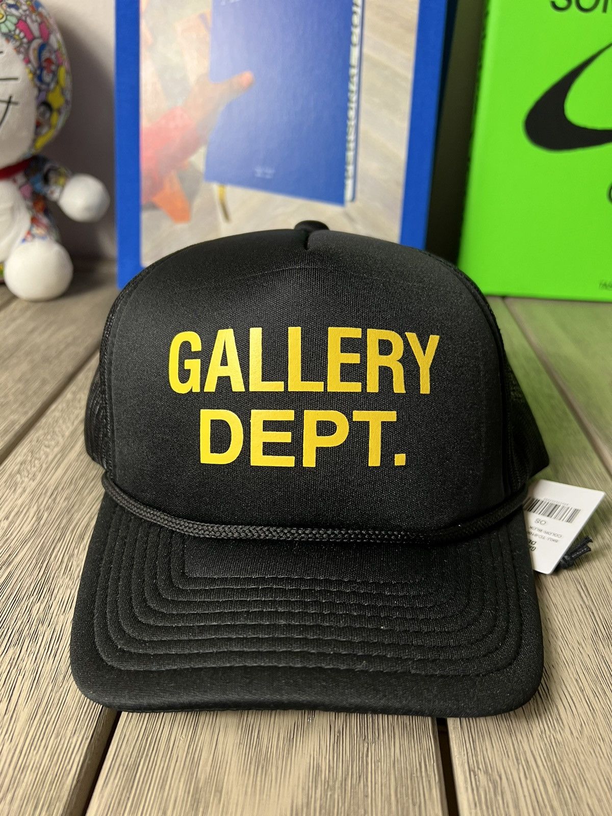 Gallery Dept. Gallery Dept Trucker Hat Black Size ONE SIZE - 2 Thumbnail