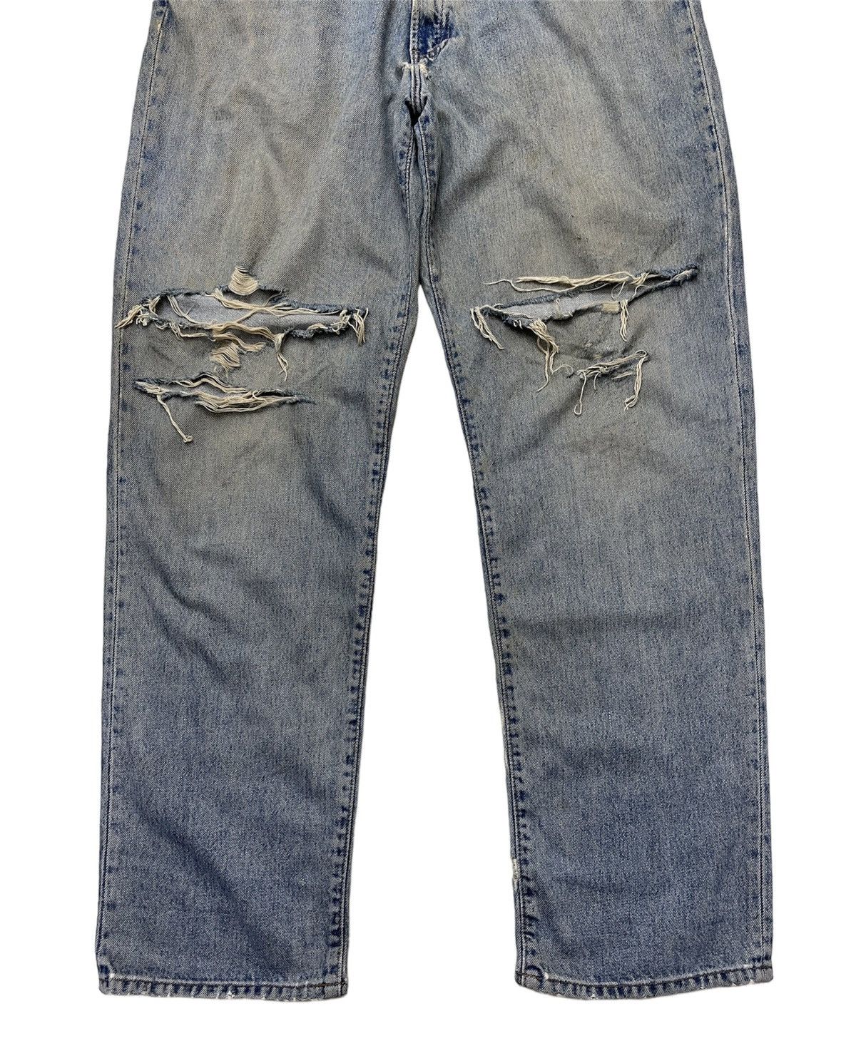 RRL Ralph Lauren RRL DISTRESSED DENIM USA Size US 35 - 4 Thumbnail