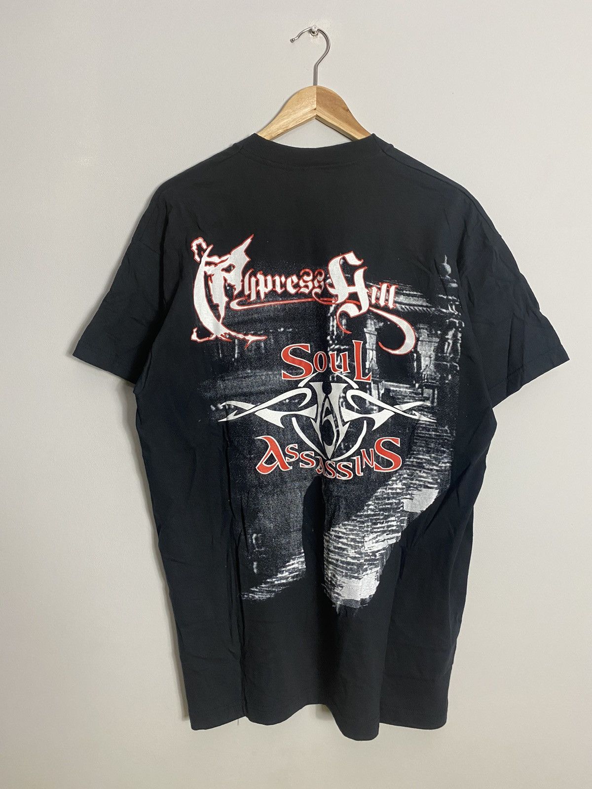 Band Tees 90s Cypress Hill Soul Assasins Vintage Rap Metal Band Tee Size US XL / EU 56 / 4 - 2 Thumbnail
