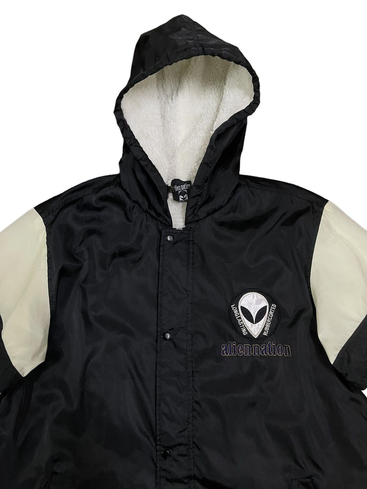 Alien Workshop Vintage Alien Nation Embroidered Logo Long Hooded Jacket Size US L / EU 52-54 / 3 - 6 Thumbnail