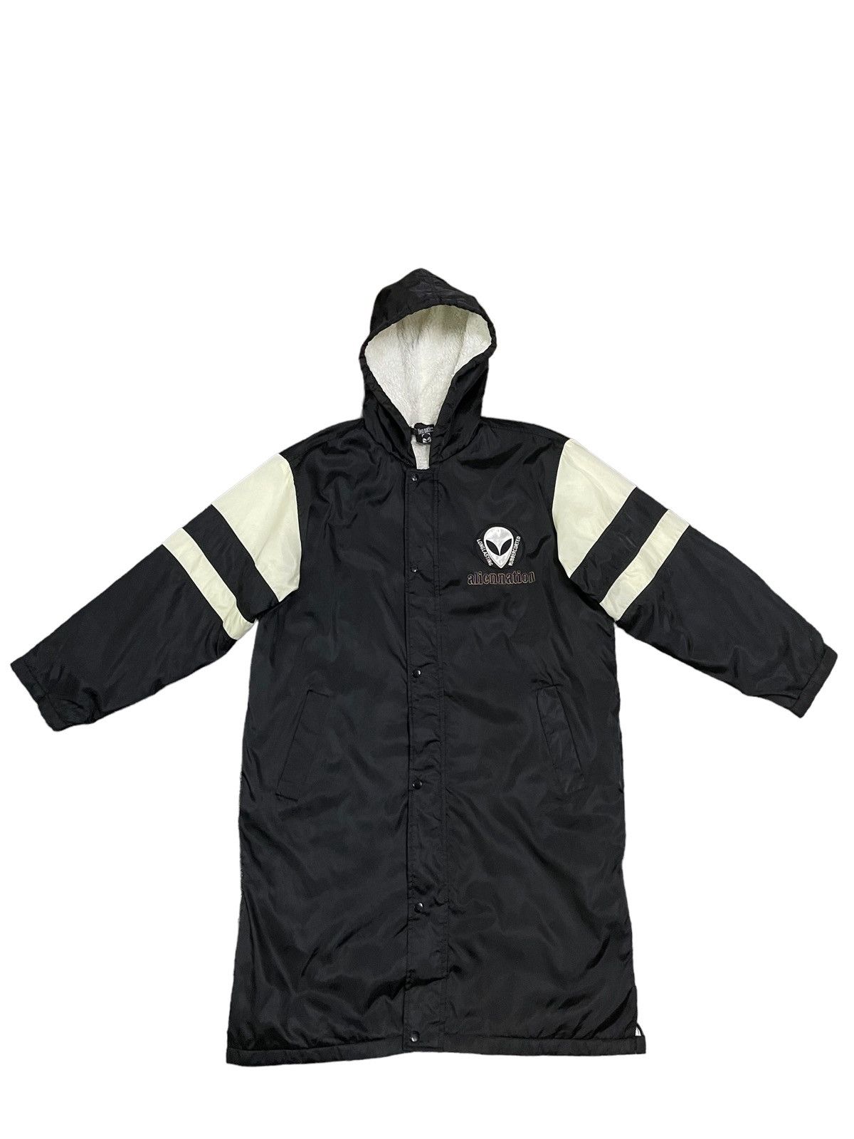 Alien Workshop Vintage Alien Nation Embroidered Logo Long Hooded Jacket Size US L / EU 52-54 / 3 - 4 Thumbnail