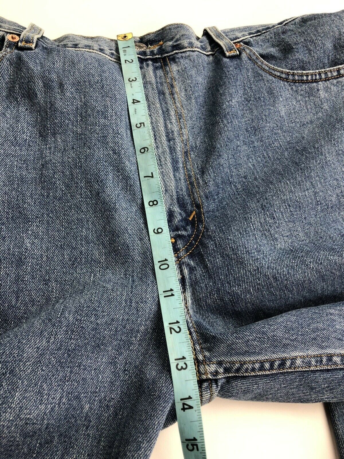 Levi's × Other Levi's 505 Regular Fit Straight Leg Zip Fly Jeans Size US 43 - 9 Thumbnail