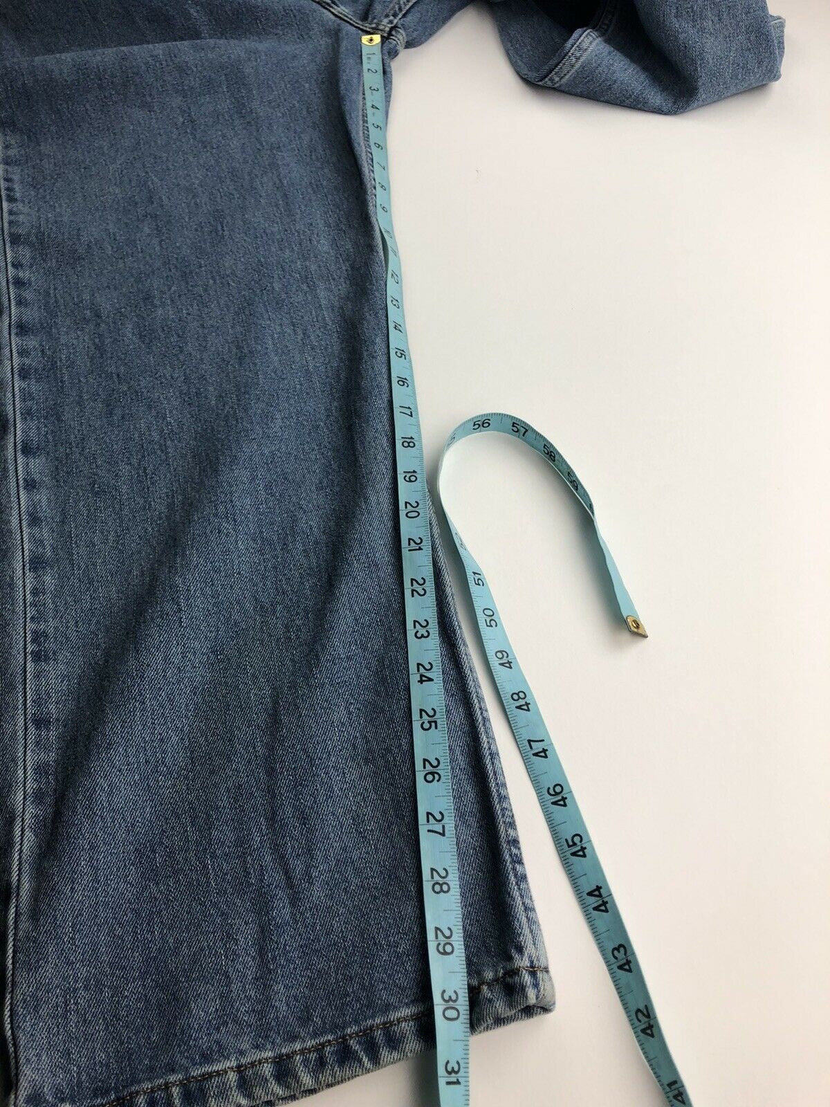 Levi's × Other Levi's 505 Regular Fit Straight Leg Zip Fly Jeans Size US 43 - 11 Thumbnail