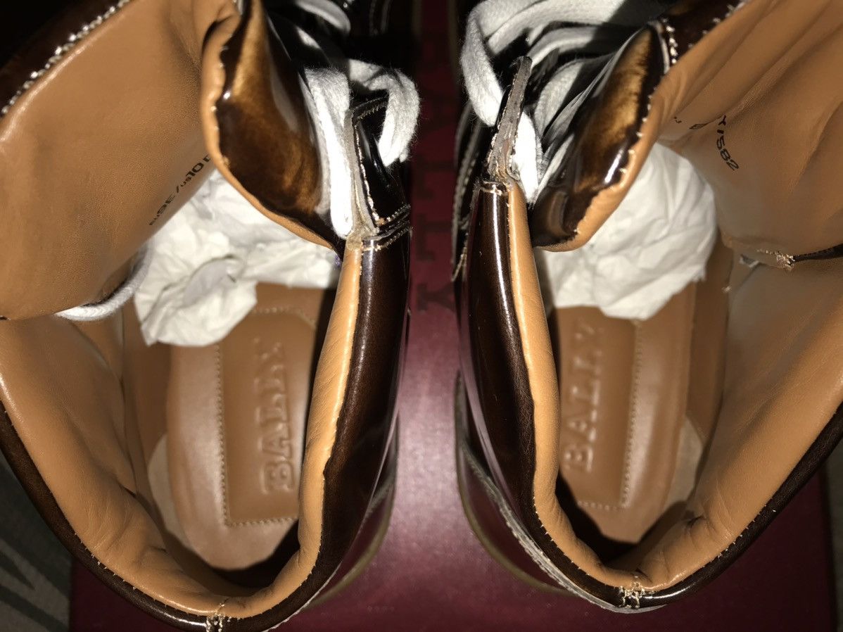 Bally BALLY Mid-Top Sneakers Brown Size 10/43 Size US 10 / EU 43 - 7 Thumbnail