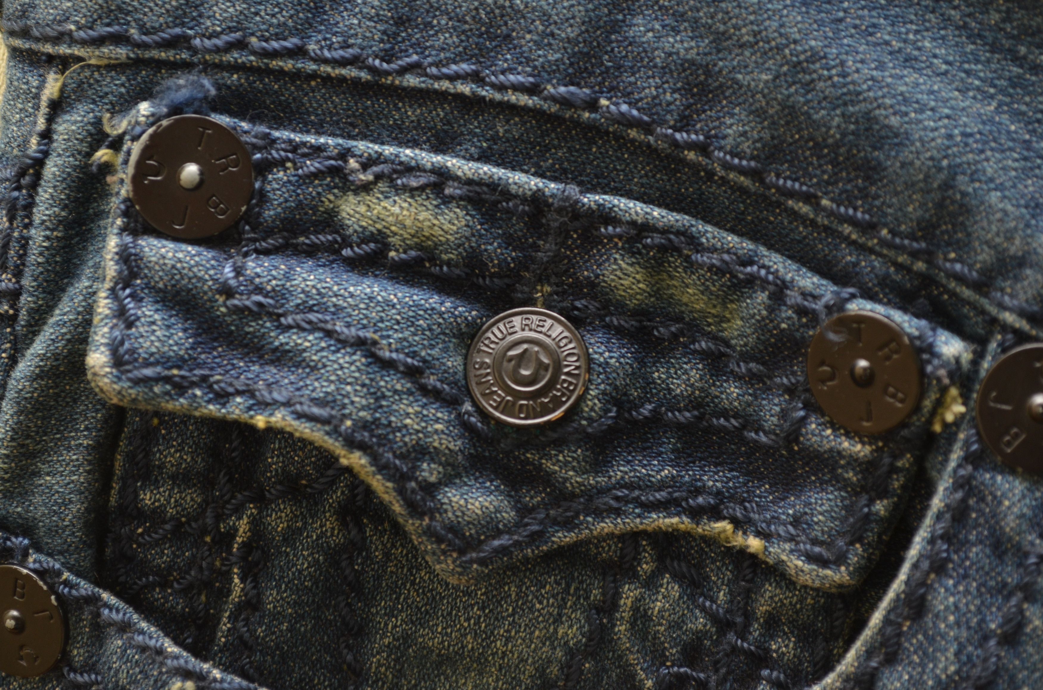 True Religion True Religion Ricky Big T Denim Jeans Size W40 Size US 40 / EU 56 - 9 Thumbnail