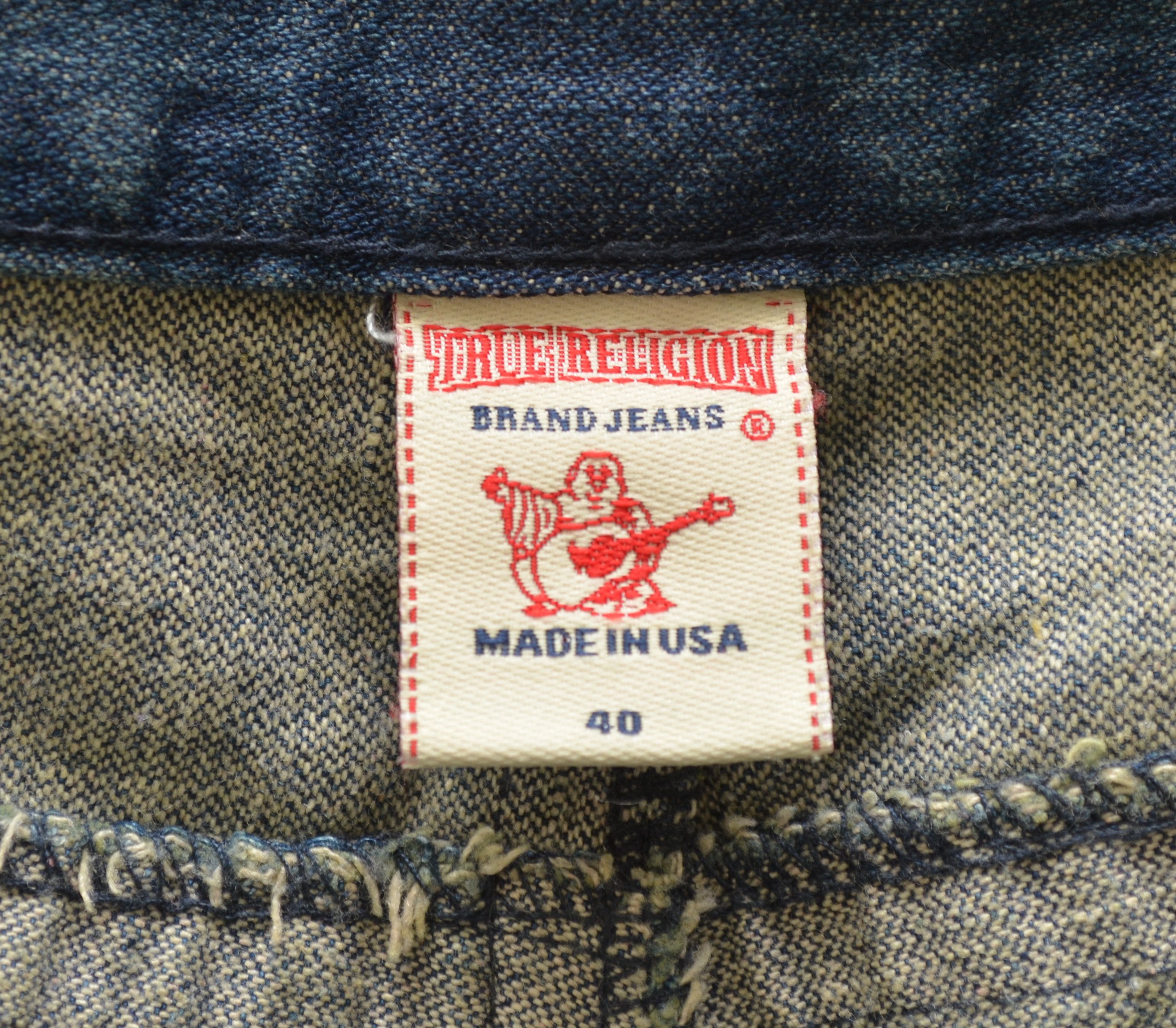 True Religion True Religion Ricky Big T Denim Jeans Size W40 Size US 40 / EU 56 - 13 Thumbnail