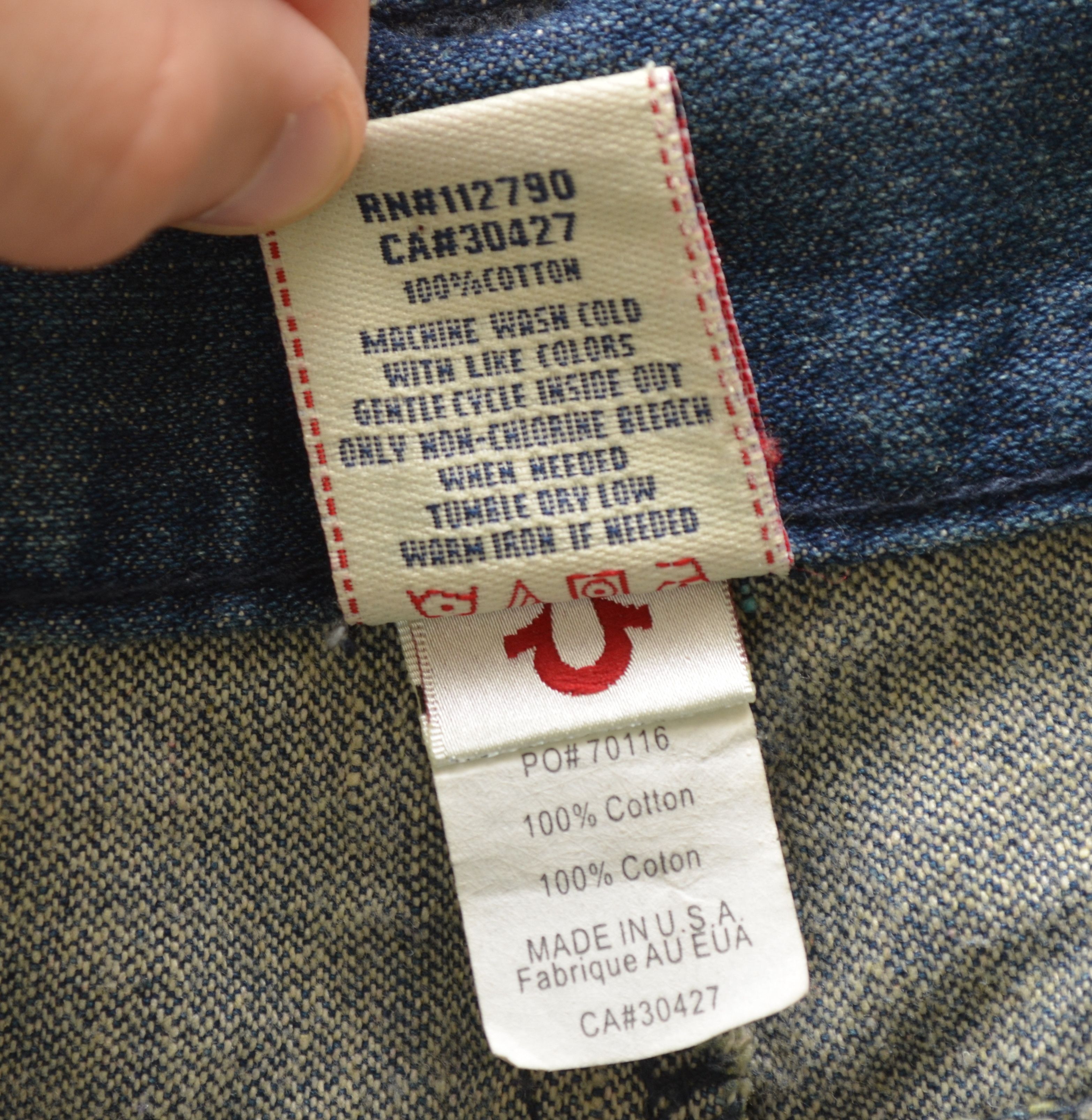 True Religion True Religion Ricky Big T Denim Jeans Size W40 Size US 40 / EU 56 - 14 Thumbnail