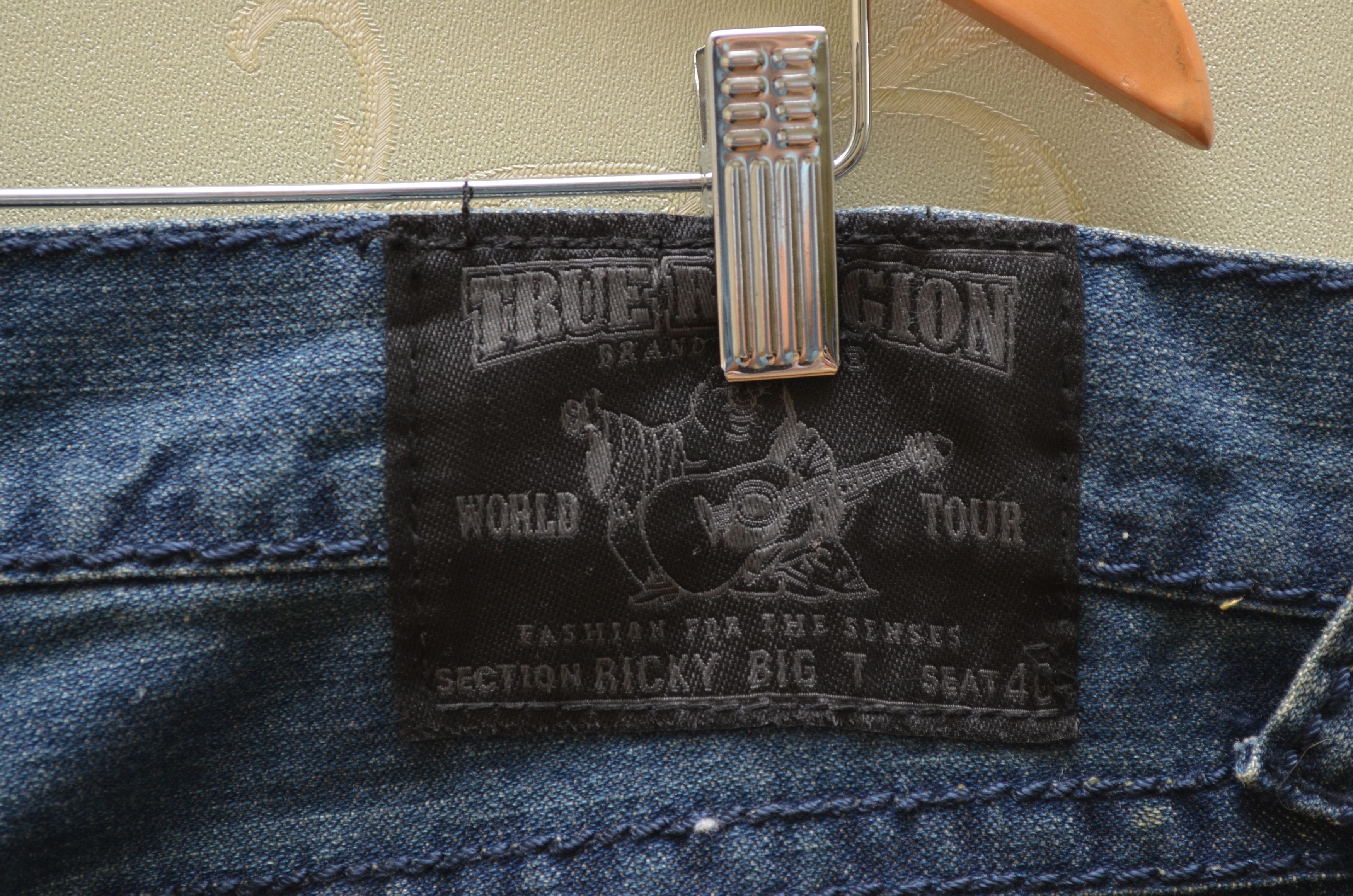 True Religion True Religion Ricky Big T Denim Jeans Size W40 Size US 40 / EU 56 - 12 Thumbnail