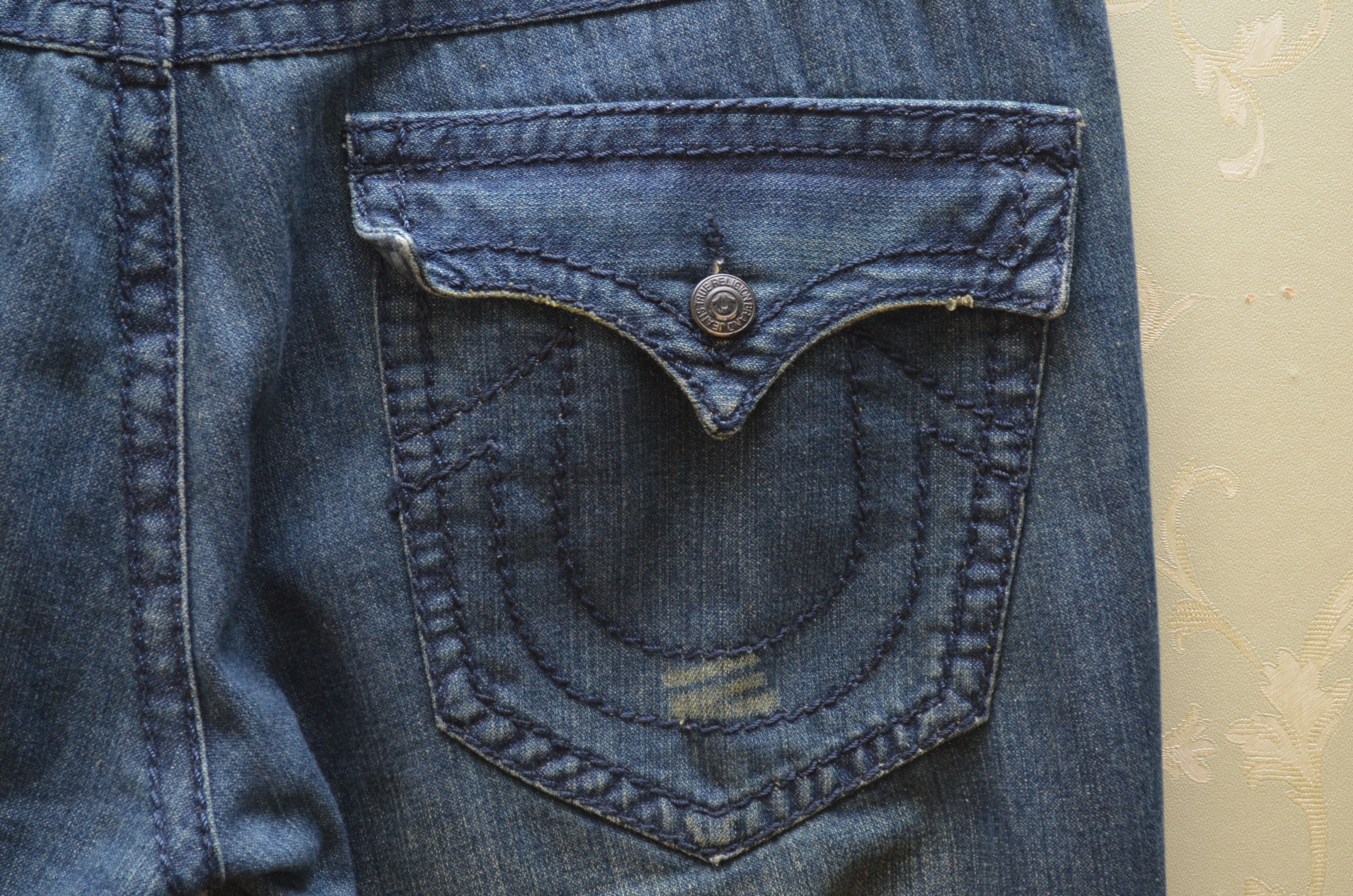True Religion True Religion Ricky Big T Denim Jeans Size W40 Size US 40 / EU 56 - 11 Thumbnail