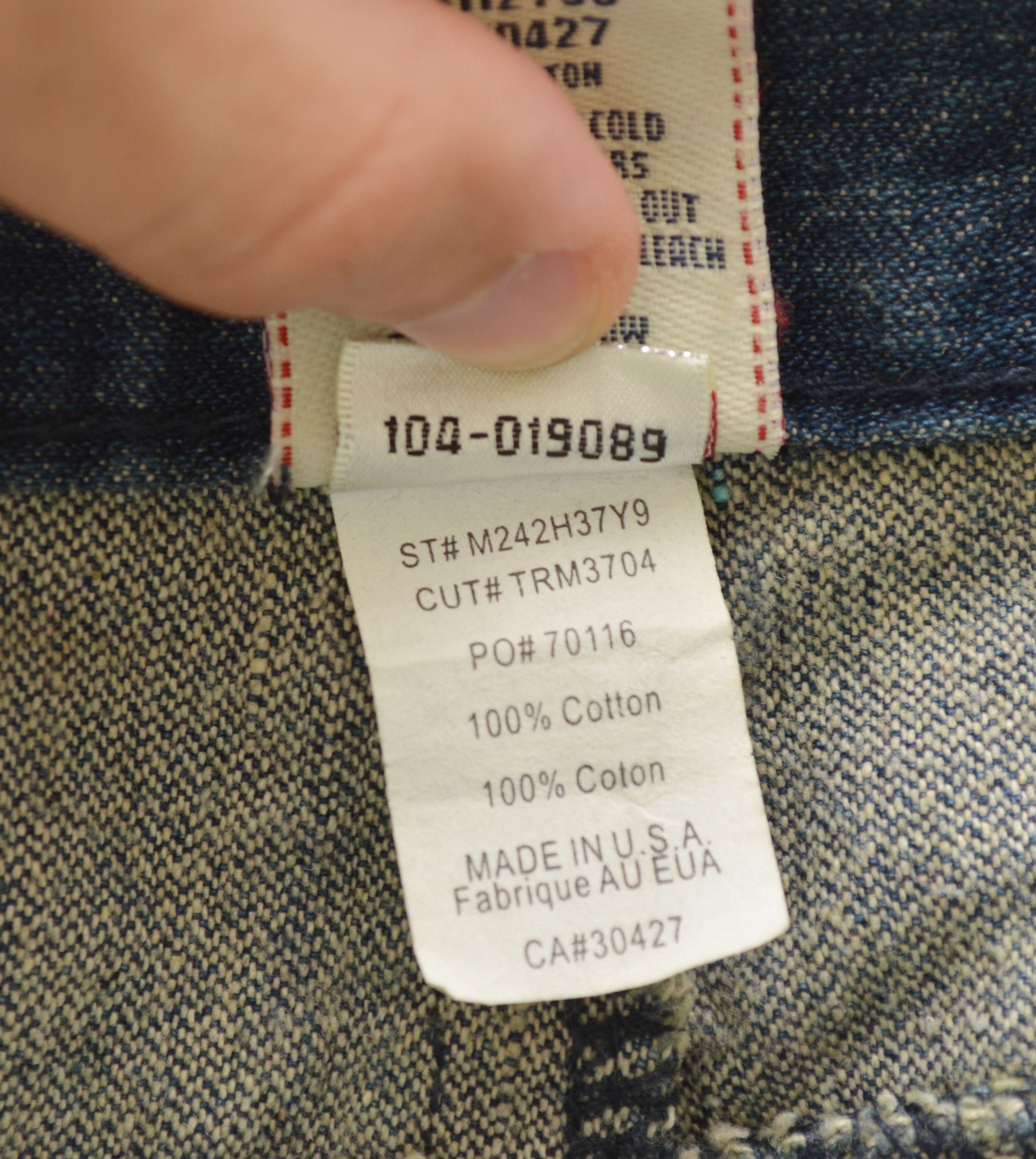 True Religion True Religion Ricky Big T Denim Jeans Size W40 Size US 40 / EU 56 - 15 Thumbnail