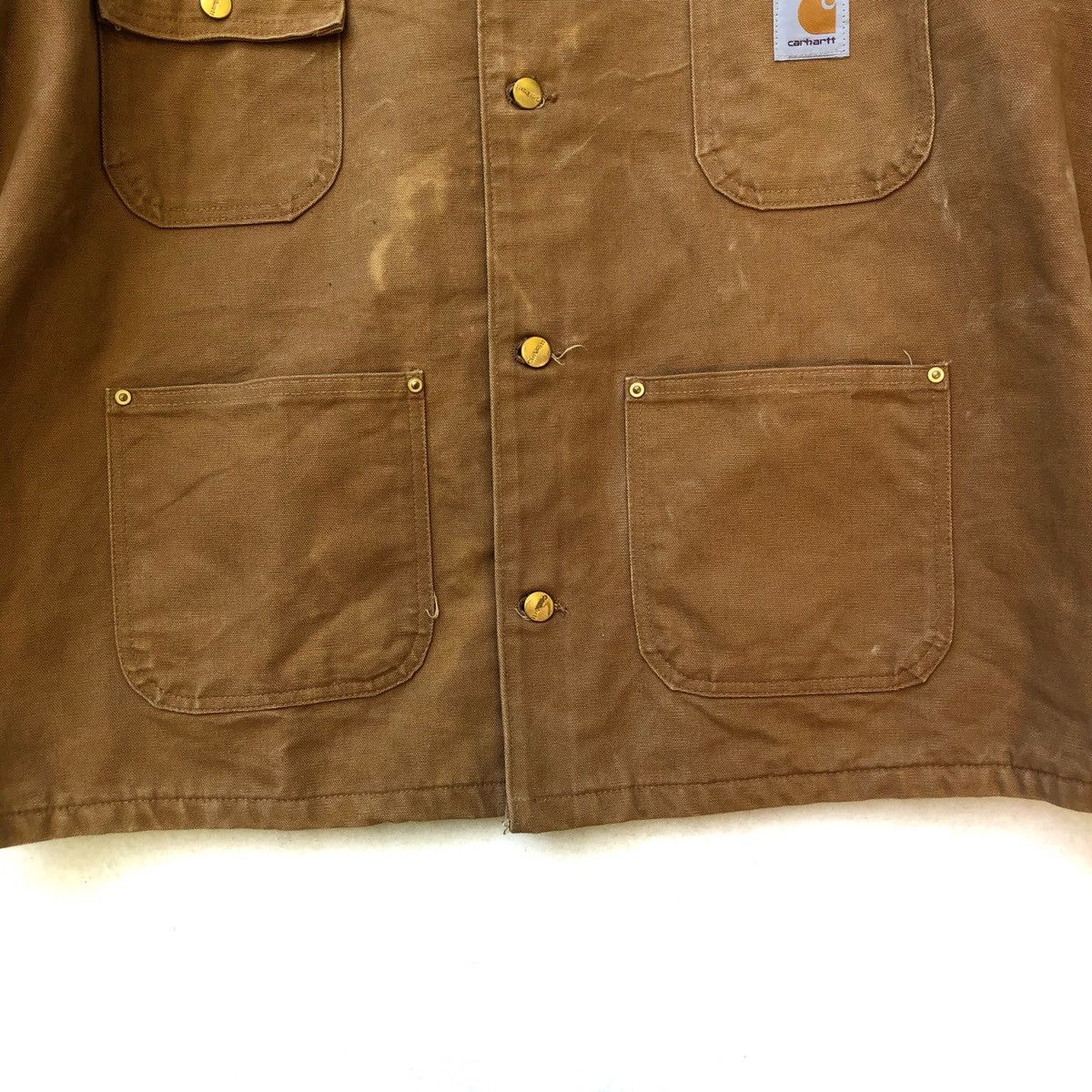 Carhartt Vintage Carhartt Chore Jacket Size US L / EU 52-54 / 3 - 7 Thumbnail