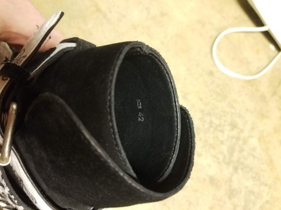 Archival Vintage Amiri Sample White Bandana Boots - View 10