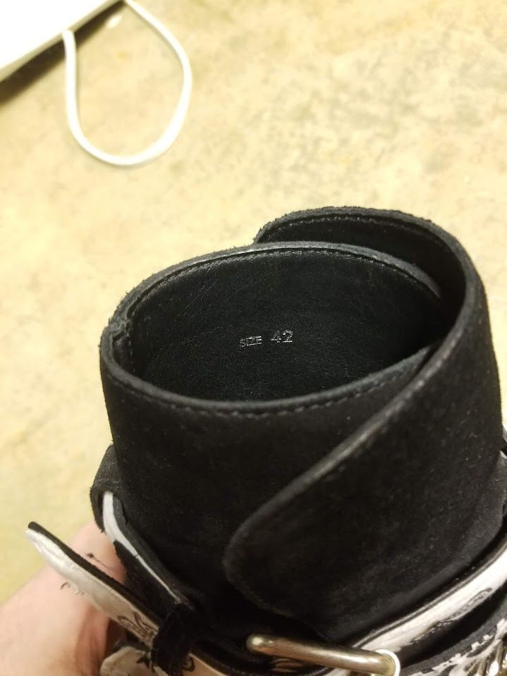 Amiri Sample White Bandana Boots Size US 9 / EU 42 - 9 Thumbnail