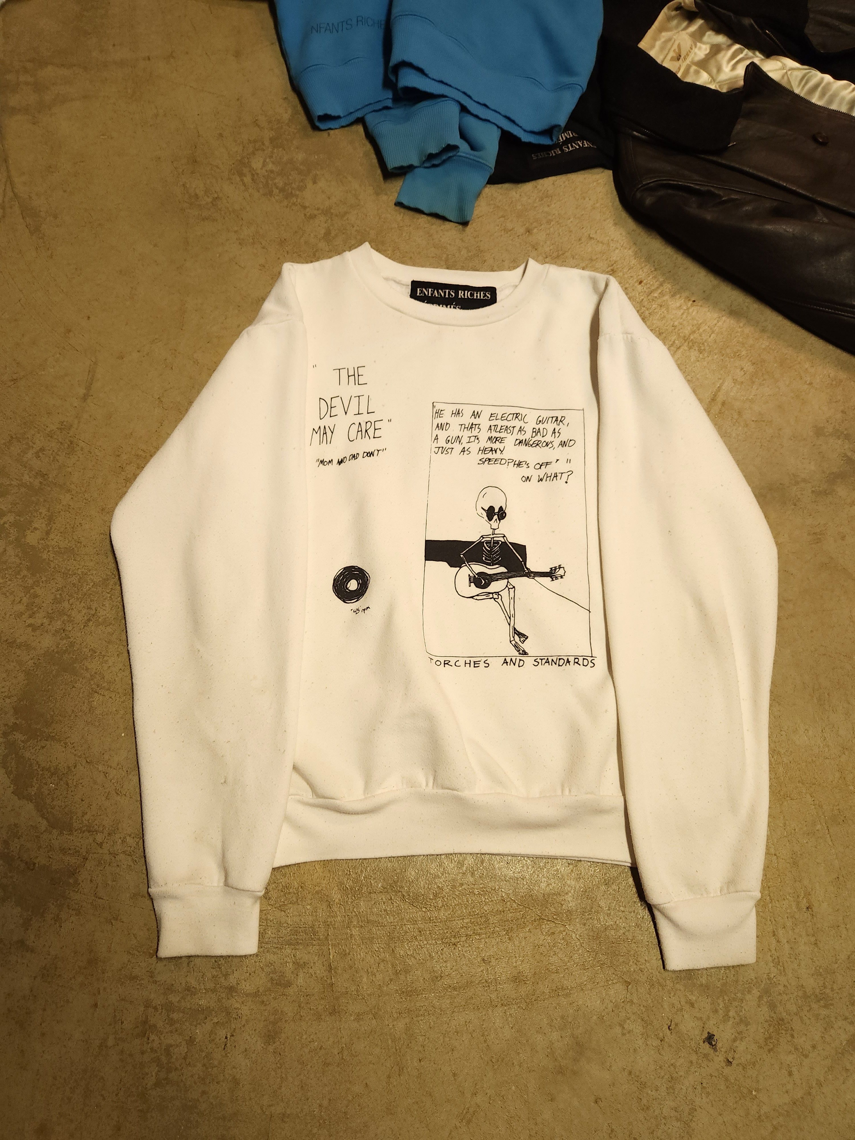 Archival Vintage Enfants Riches Deprimes FW17 Raymond Pettibon Sweatshirt - View 2