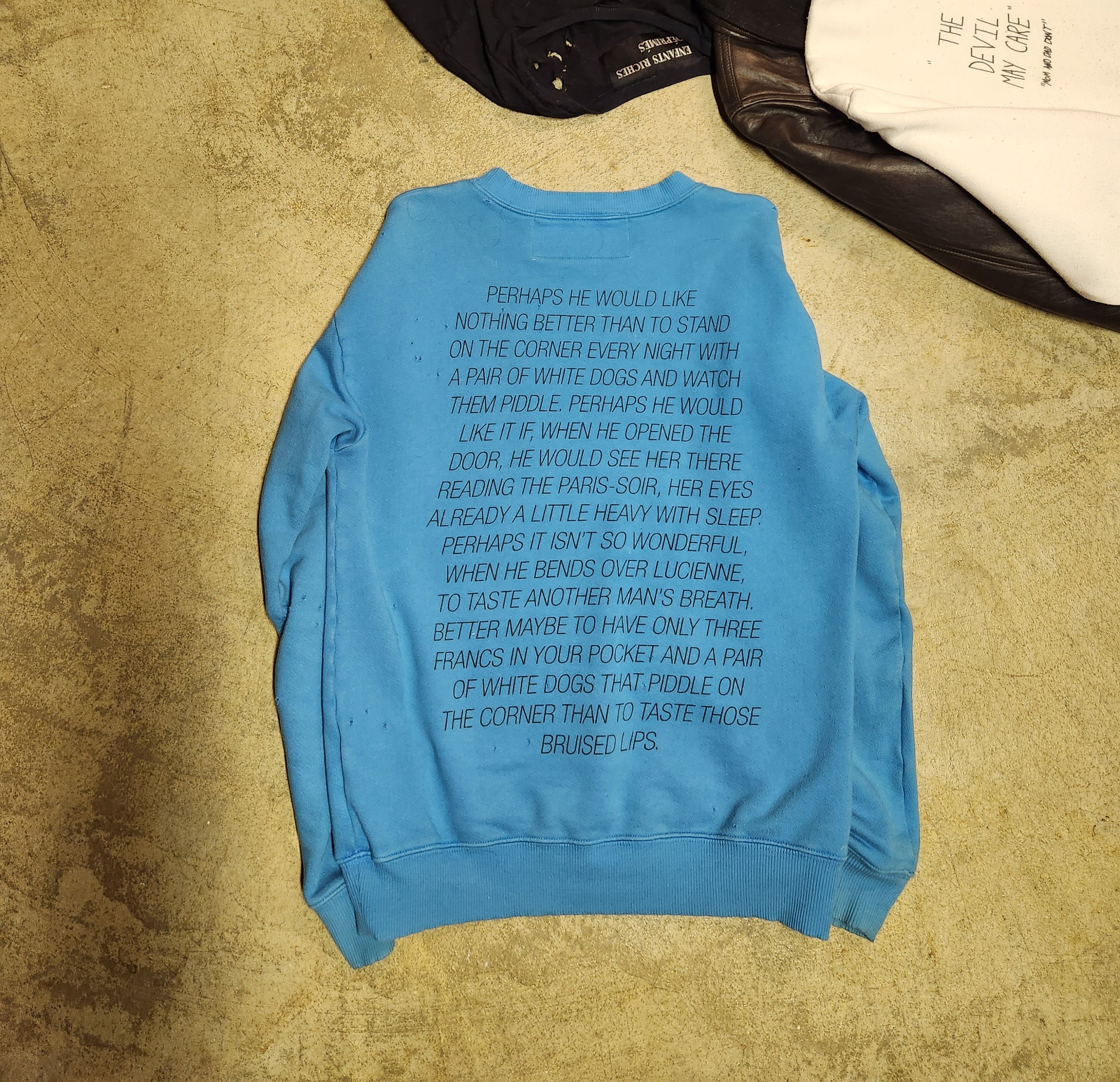 Archival Vintage Enfants Riches Deprimes SS17 Henry Miller Sweatshirt - View 3