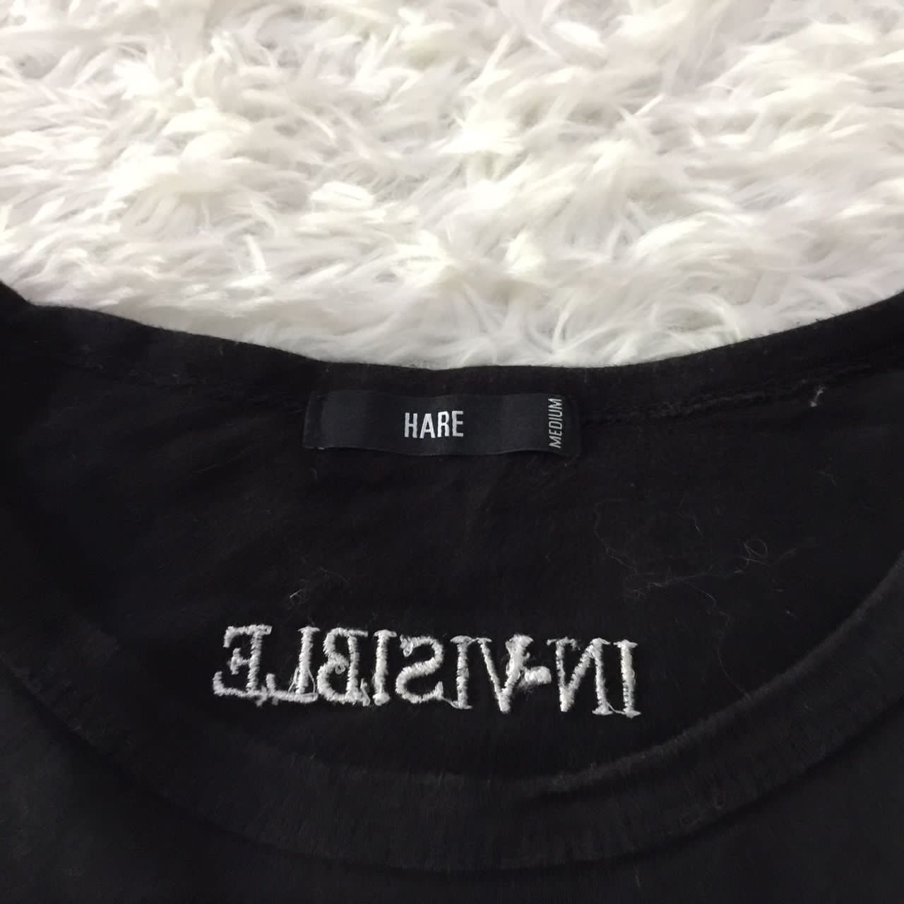 HARE × Japanese Brand Hare SQUARE Block Box Printed Tshirt Size US M / EU 48-50 / 2 - 5 Thumbnail