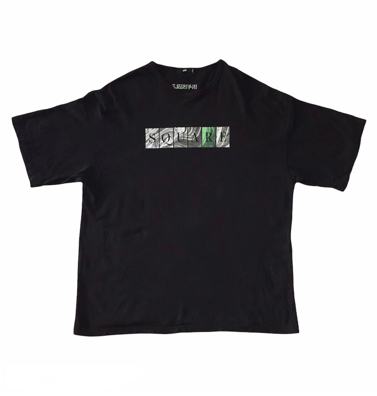 HARE × Japanese Brand Hare SQUARE Block Box Printed Tshirt Size US M / EU 48-50 / 2 - 1 Thumbnail