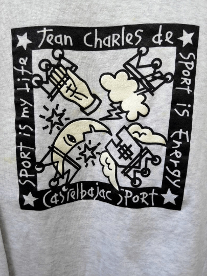 Designer × Jean Charles De Castelbajac Jean Charles De Castelbajac Pullover Sweatshirt Large Size Size US L / EU 52-54 / 3 - 5 Thumbnail