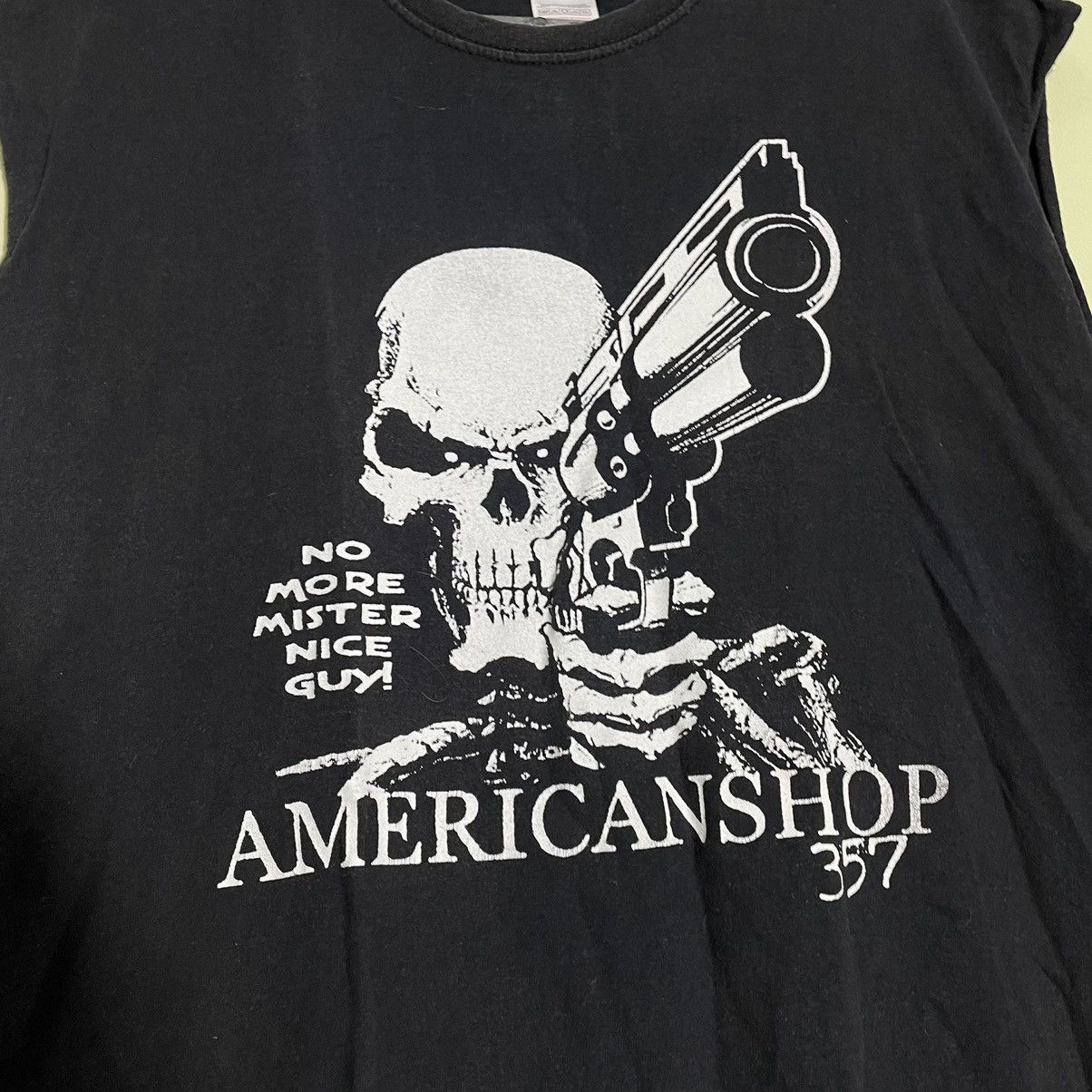 Vintage Vintage Y2K Skull Graphic Tee Black Baggy Streetwear Faded L Size US L / EU 52-54 / 3 - 5 Thumbnail